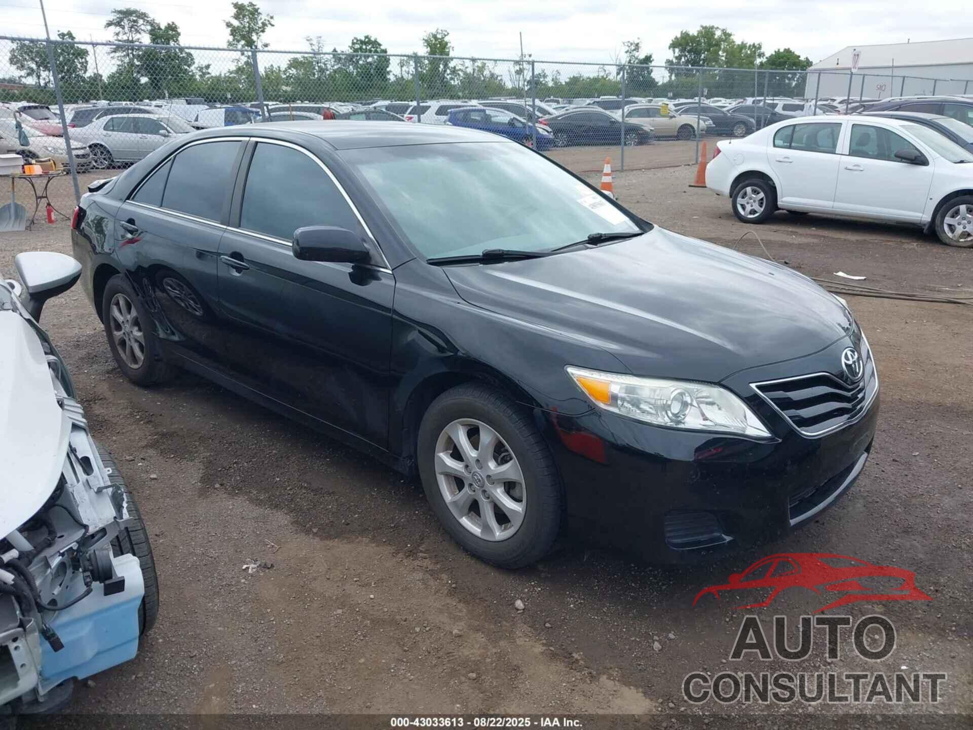 TOYOTA CAMRY 2011 - 4T4BF3EK6BR101608