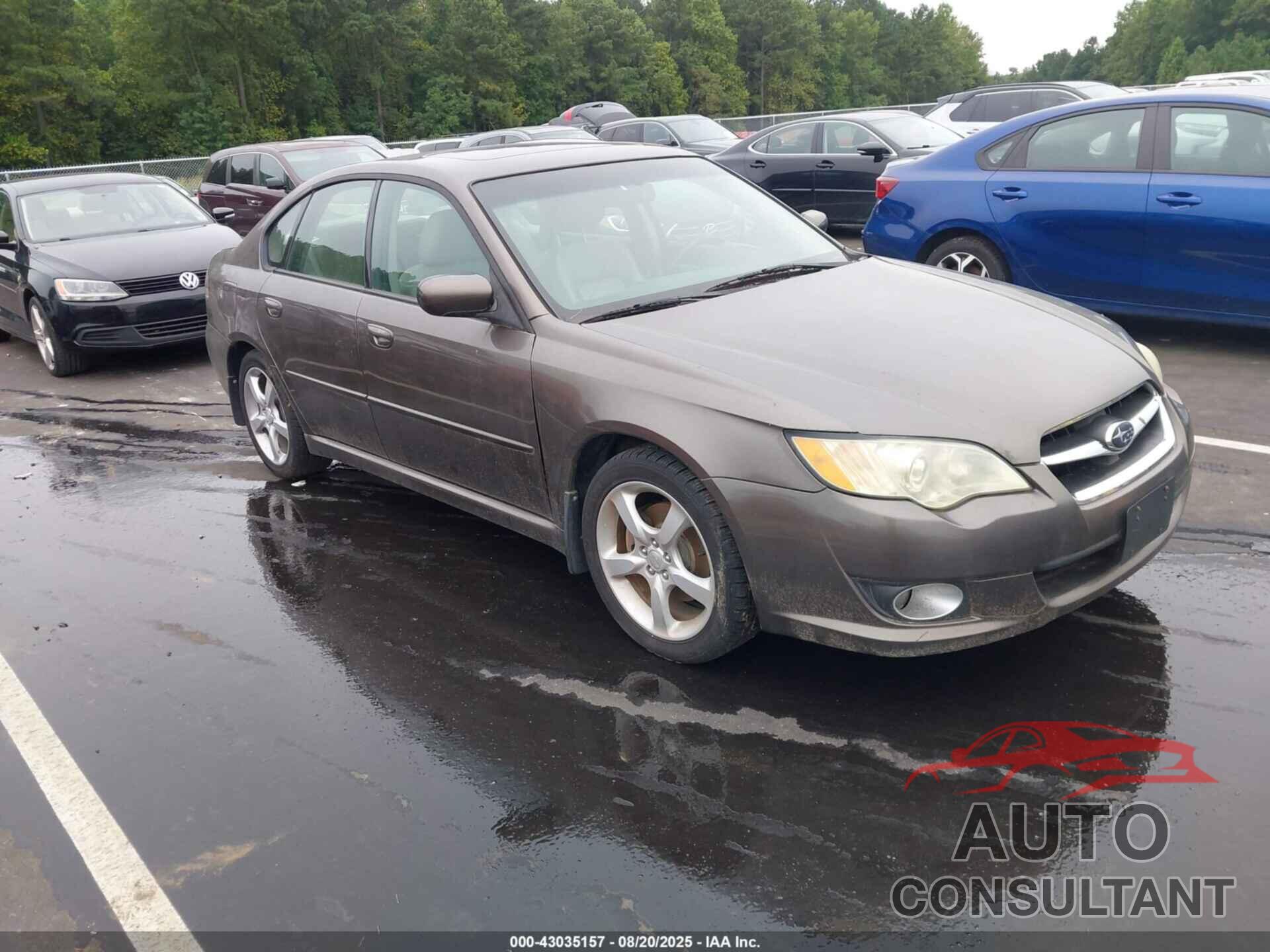 SUBARU LEGACY 2009 - 4S3BL626597218606