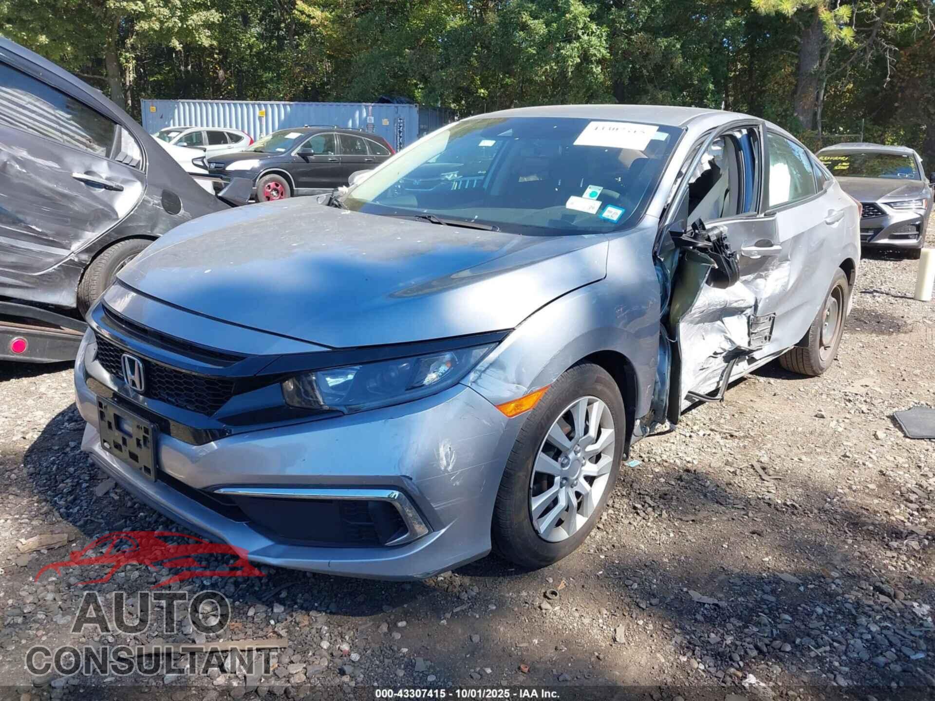 HONDA CIVIC 2020 - 2HGFC2F60LH523626