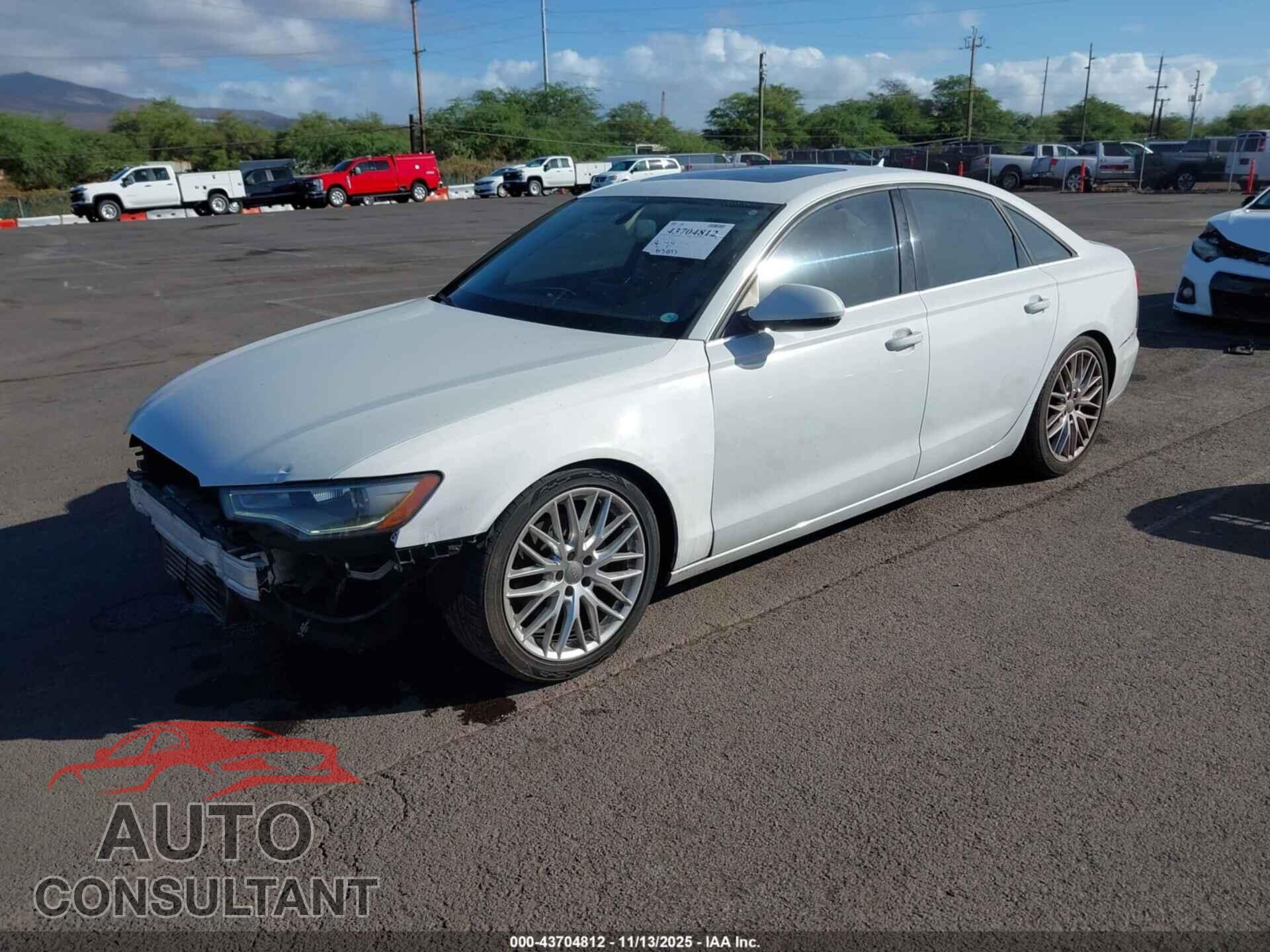 AUDI A6 2013 - WAUGFAFC2DN150248