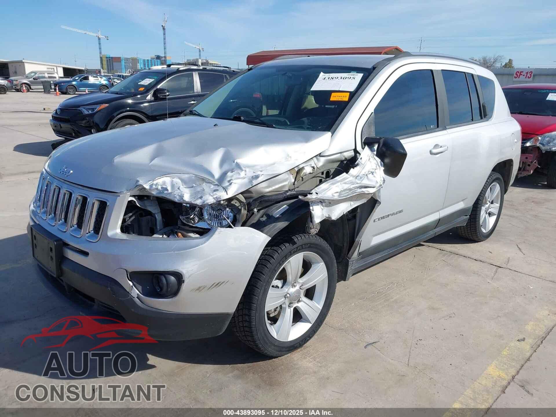 JEEP COMPASS 2011 - 1J4NT1FA3BD252883