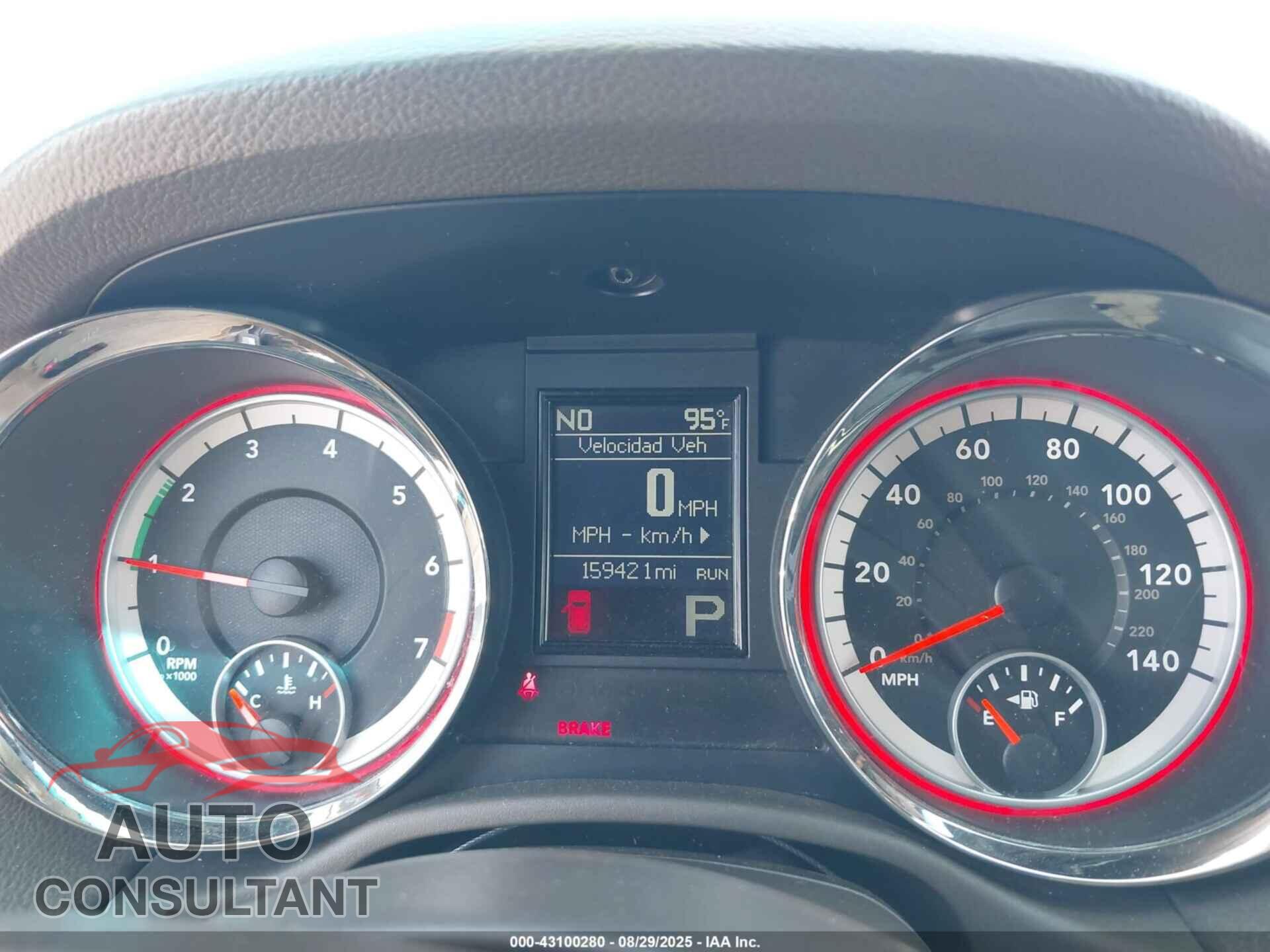 DODGE DURANGO 2013 - 1C4RDHDG7DC553962