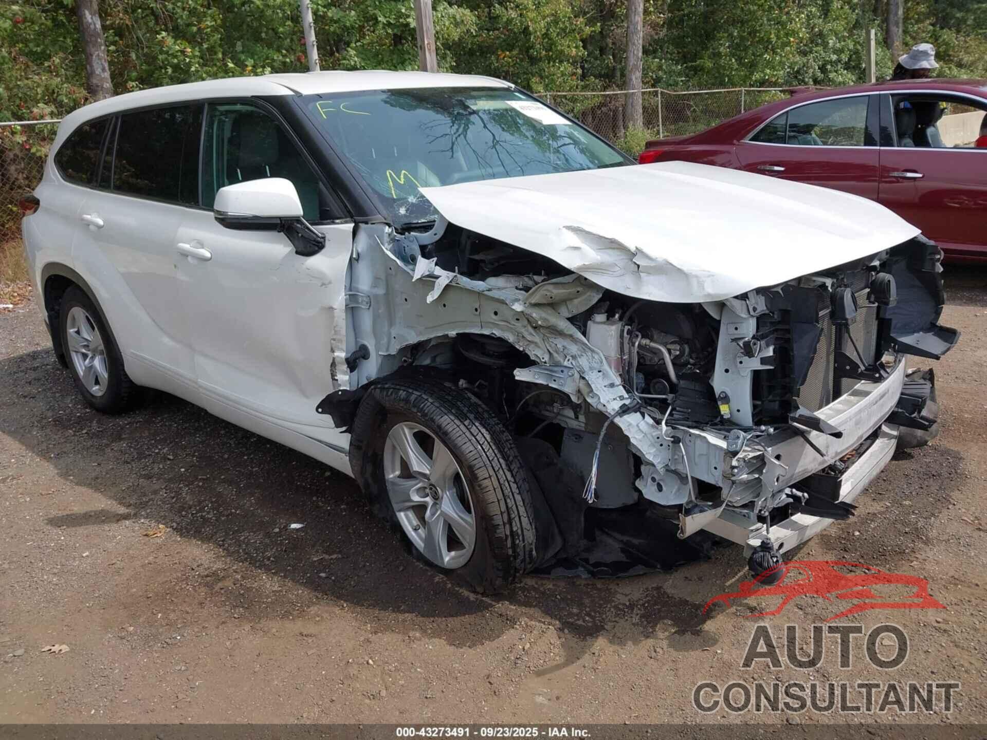 TOYOTA HIGHLANDER 2021 - 5TDBZRBH8MS141715