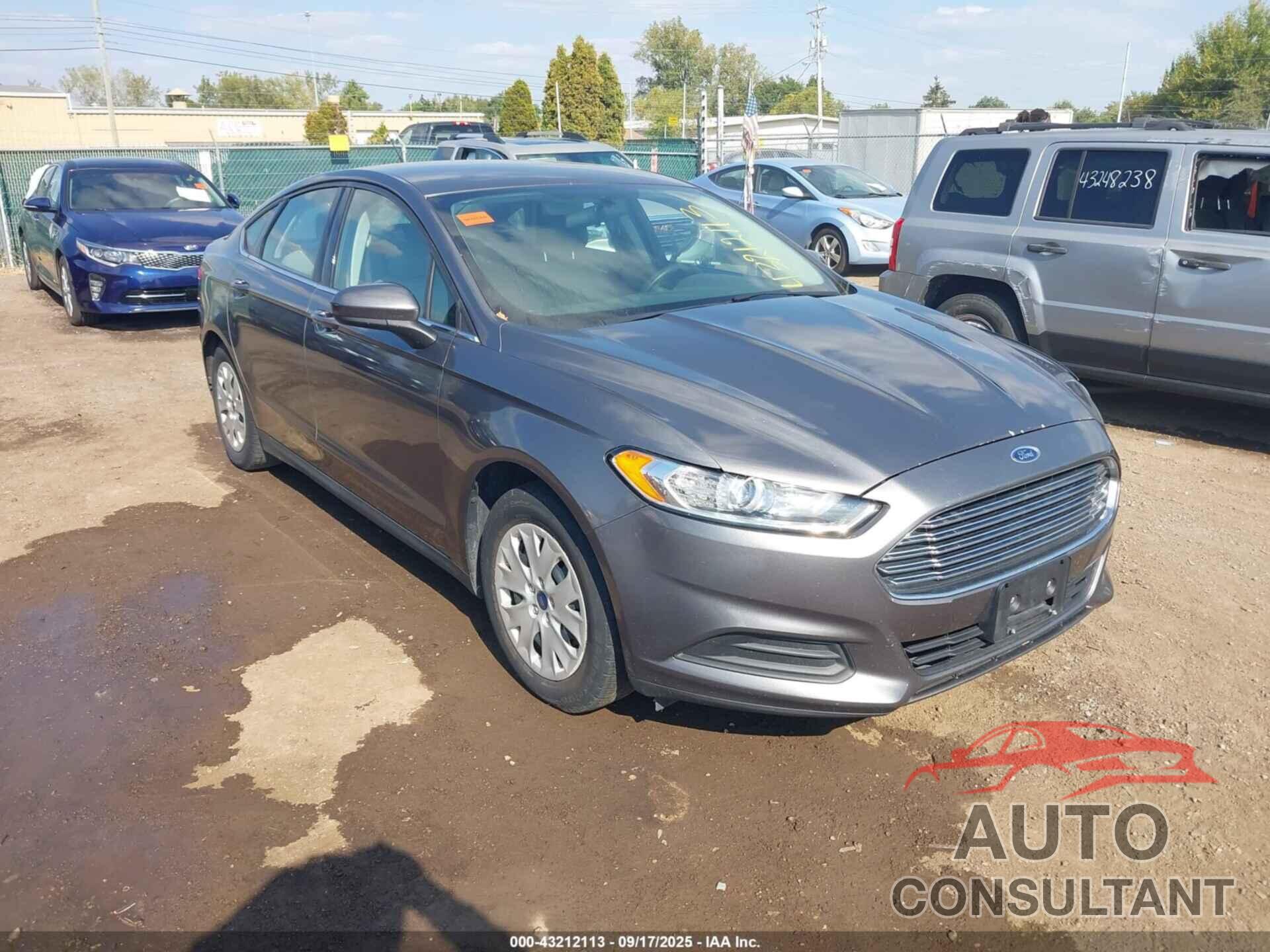 FORD FUSION 2014 - 1FA6P0G73E5398815