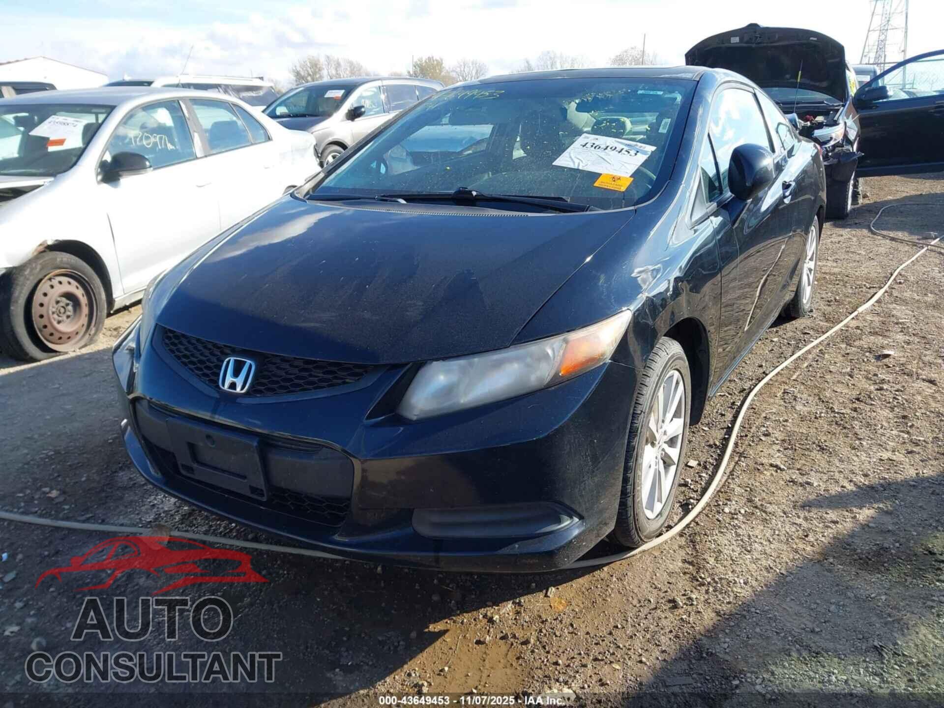 HONDA CIVIC 2012 - 2HGFG3B8XCH533744