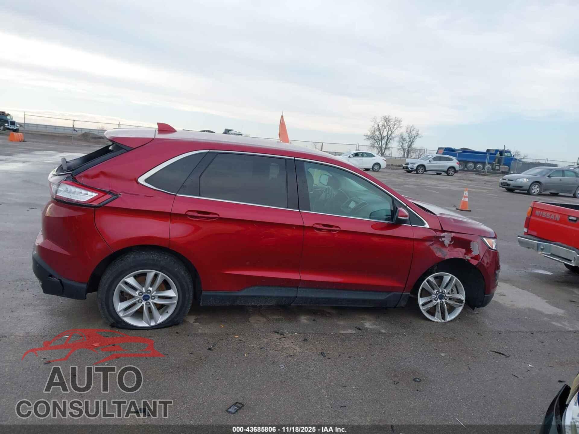 FORD EDGE 2017 - 2FMPK4J98HBB37111