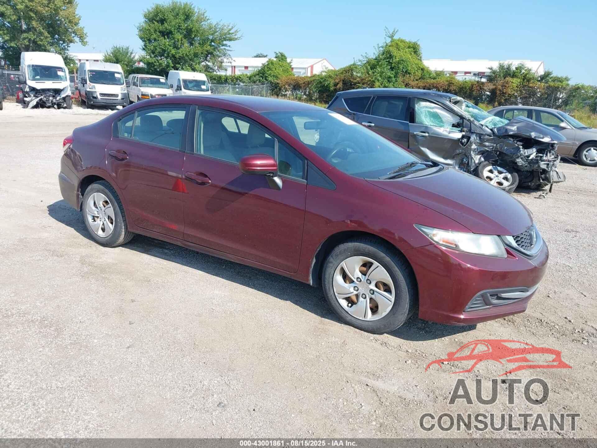HONDA CIVIC 2015 - 2HGFB2F50FH503441