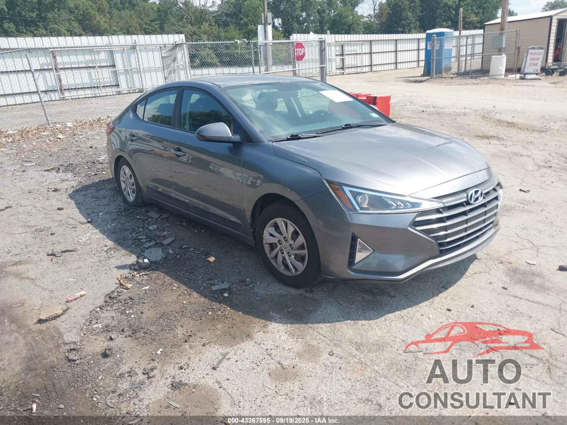 HYUNDAI ELANTRA 2019 - 5NPD74LFXKH426711