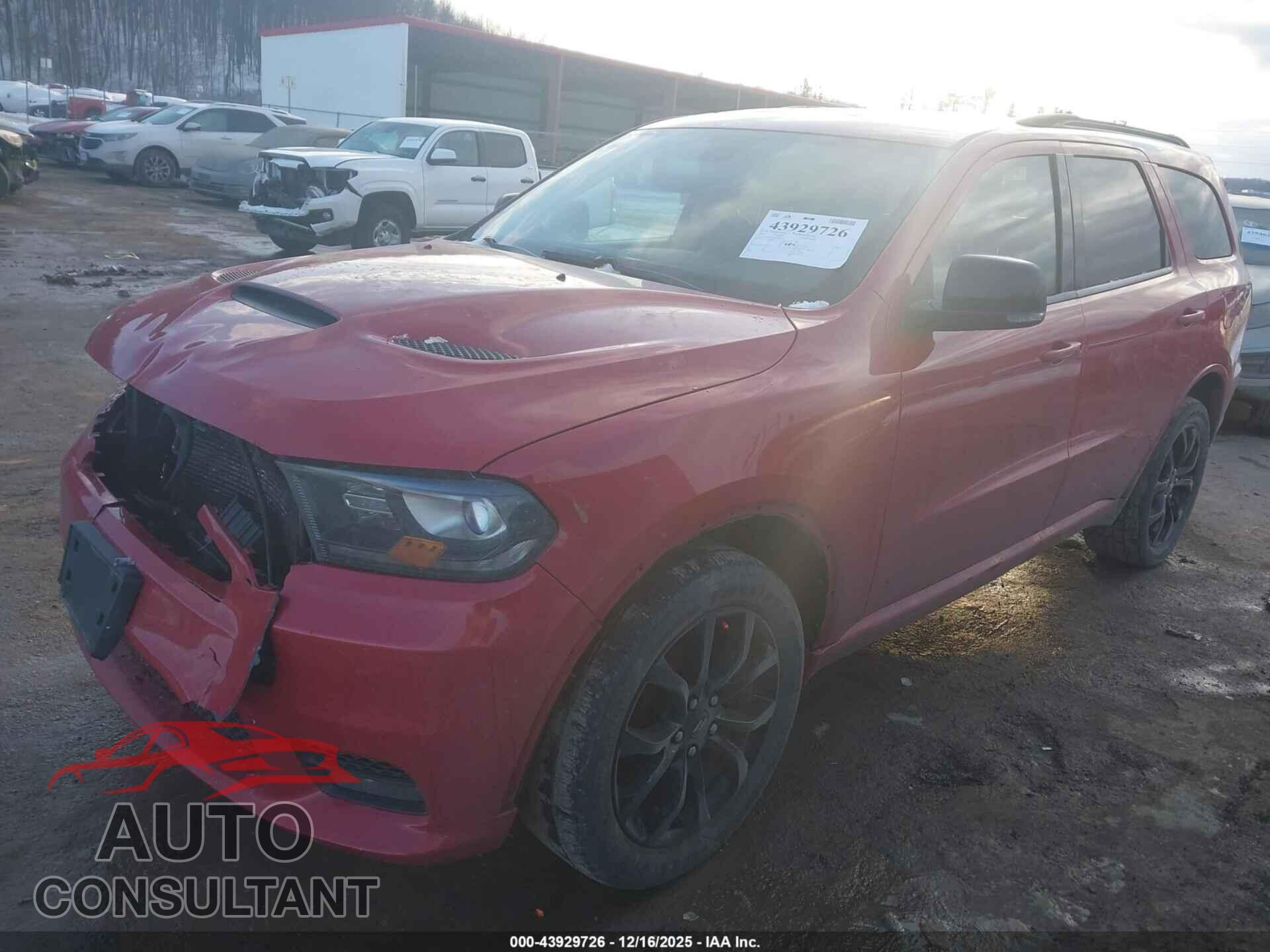 DODGE DURANGO 2019 - 1C4RDJDG6KC586164