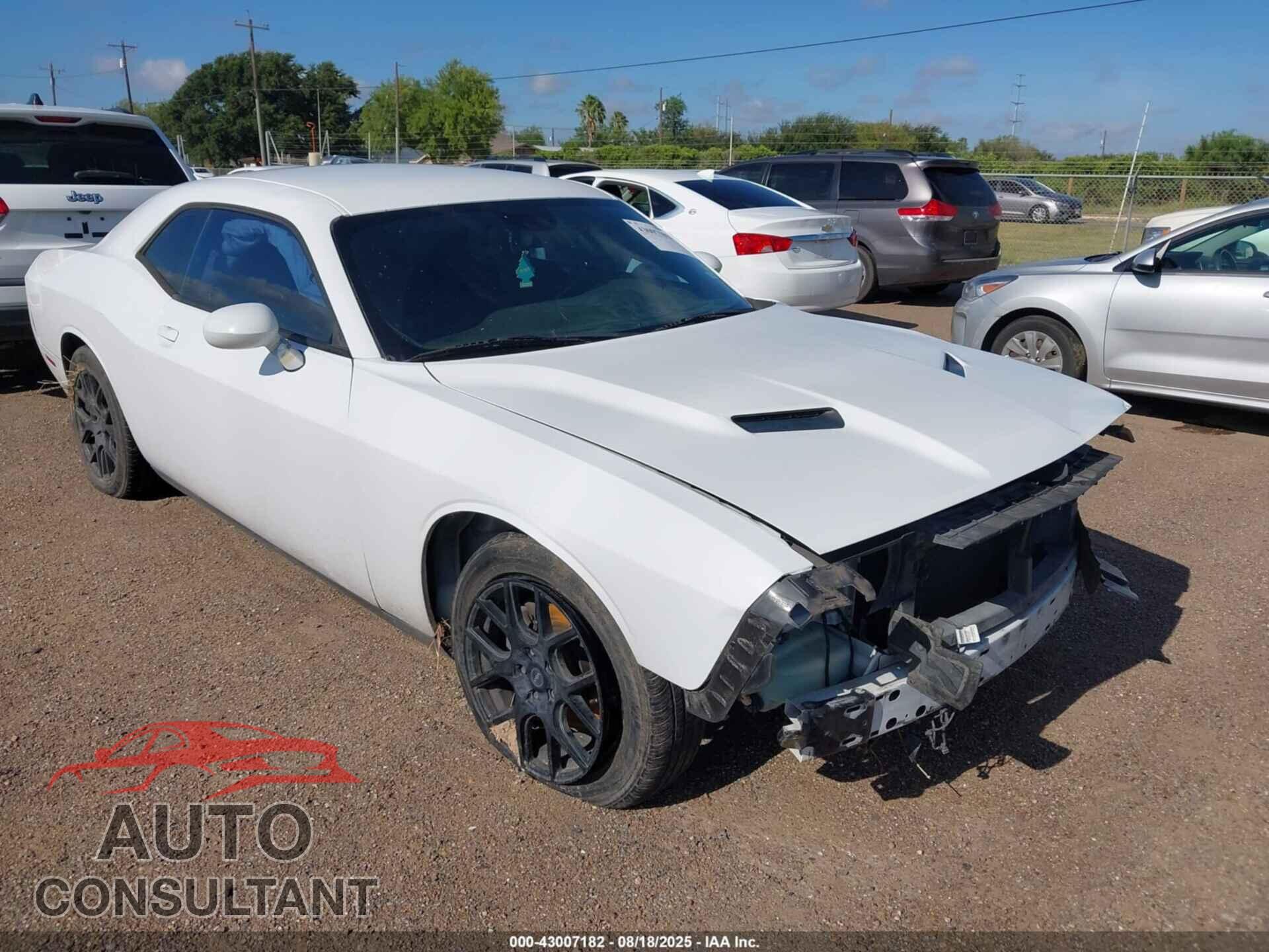 DODGE CHALLENGER 2016 - 2C3CDZAG6GH100809