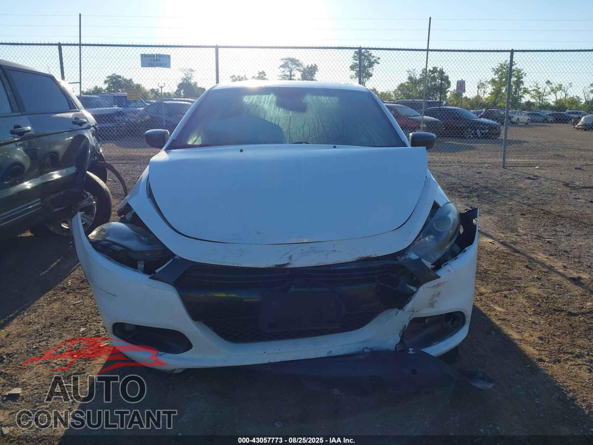 DODGE DART 2016 - 1C3CDFFA9GD819357