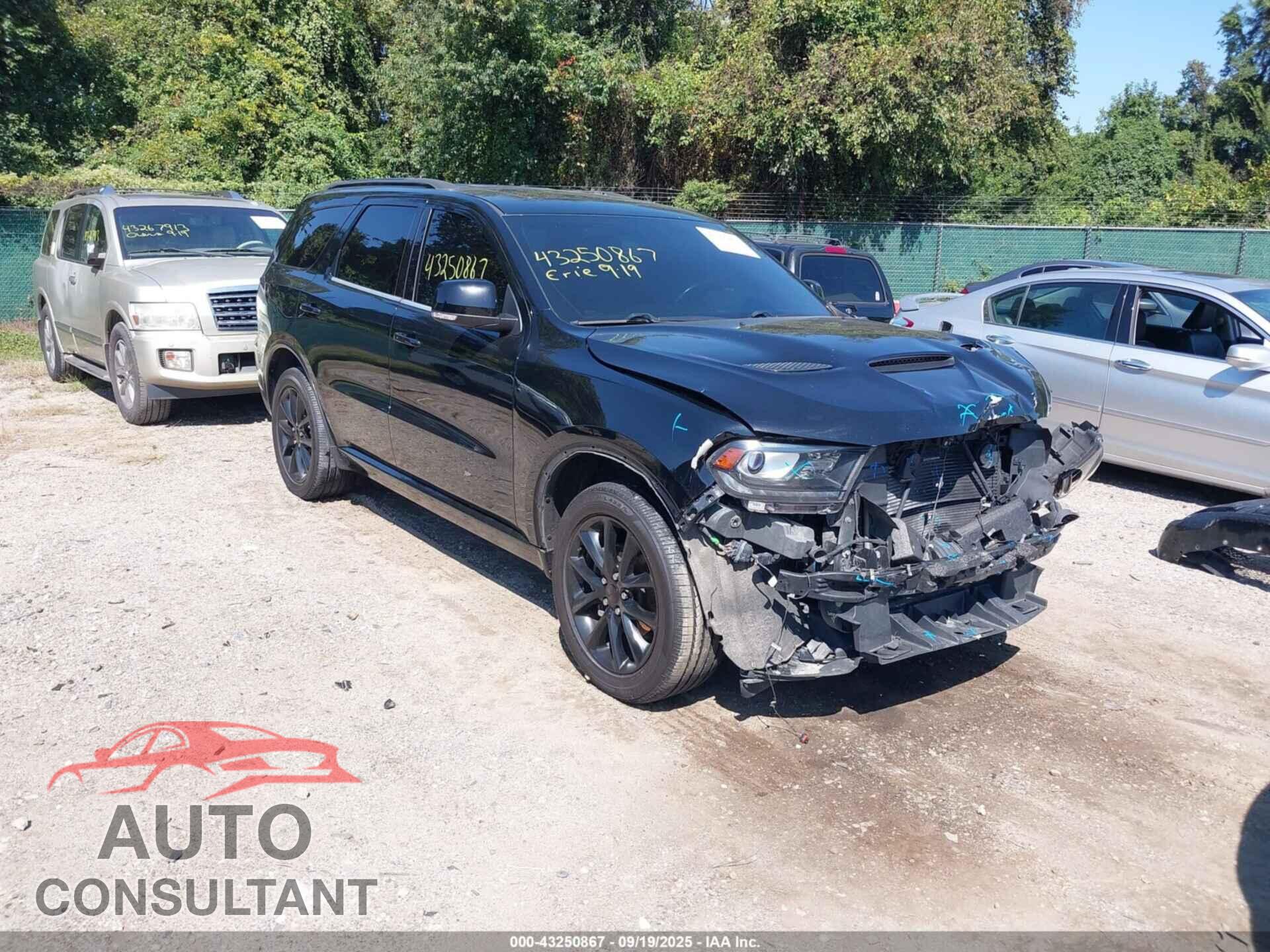 DODGE DURANGO 2018 - 1C4RDJDG3JC462433