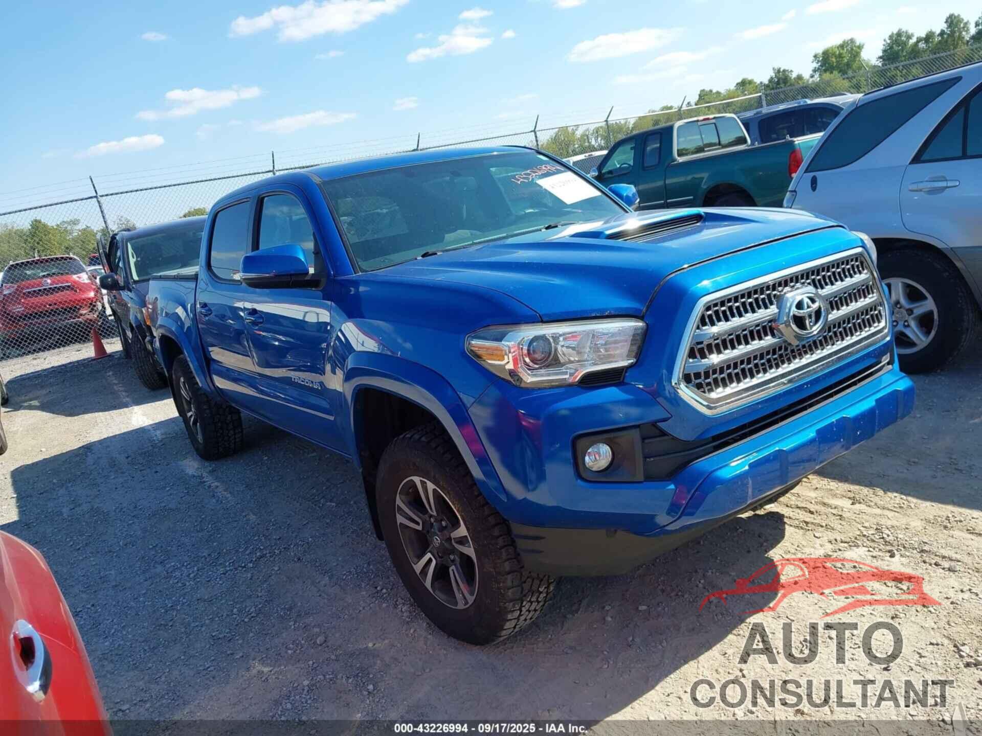 TOYOTA TACOMA 2017 - 3TMCZ5AN1HM056242