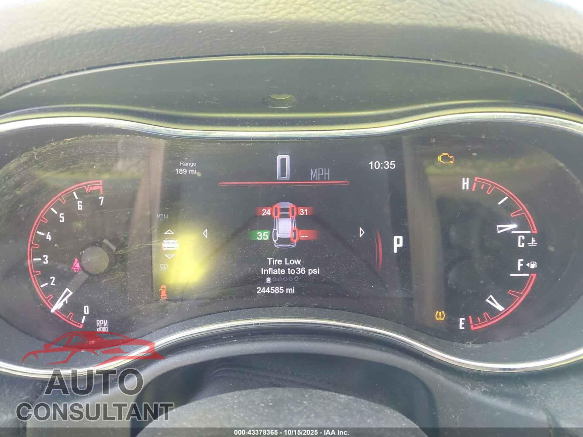 DODGE DURANGO 2014 - 1C4RDJDG9EC524858