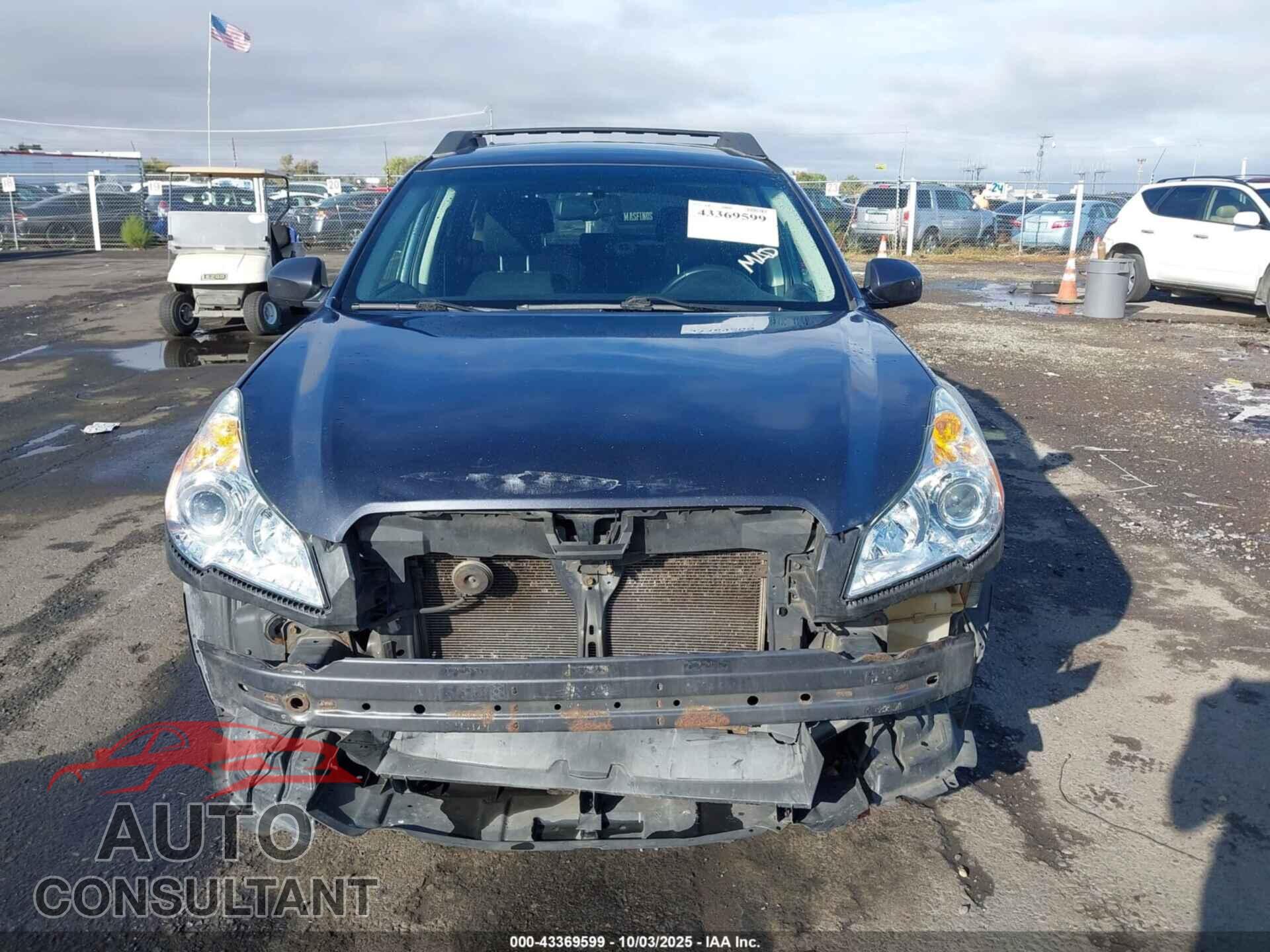 SUBARU OUTBACK 2011 - 4S4BRBCC1B3322577