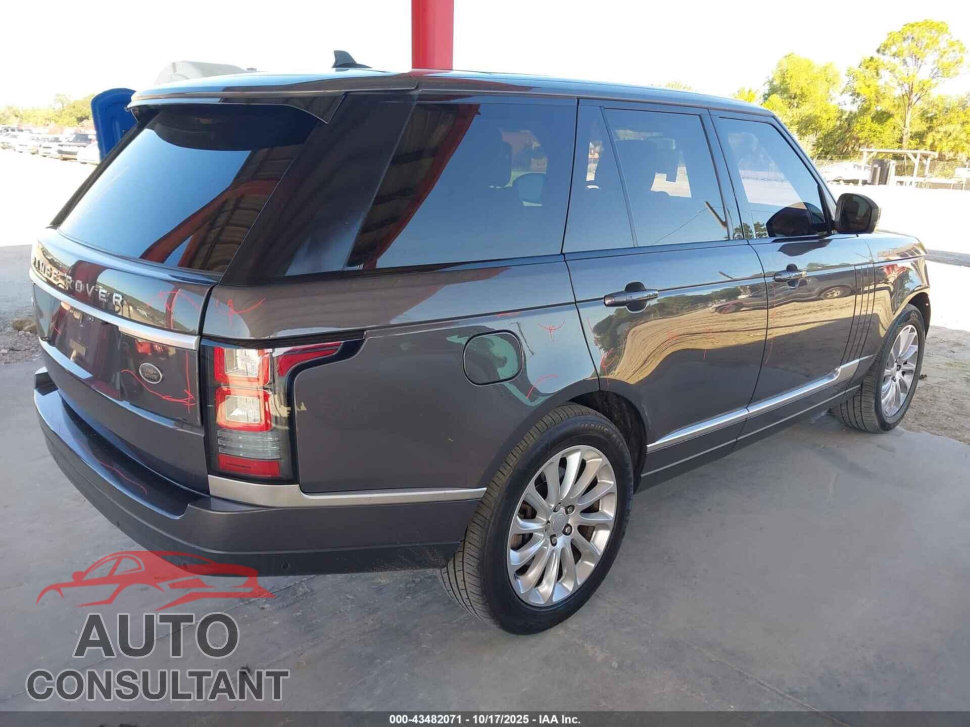 LAND ROVER RANGE ROVER 2016 - SALGS2KF1GA301525