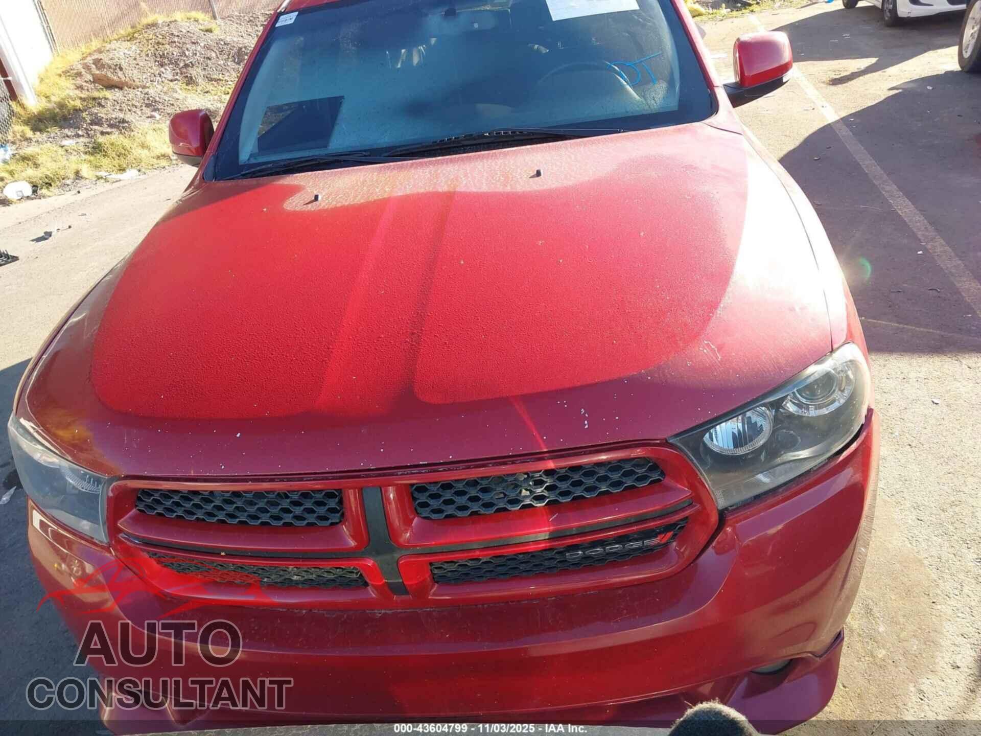 DODGE DURANGO 2013 - 1C4SDHCT9DC682687