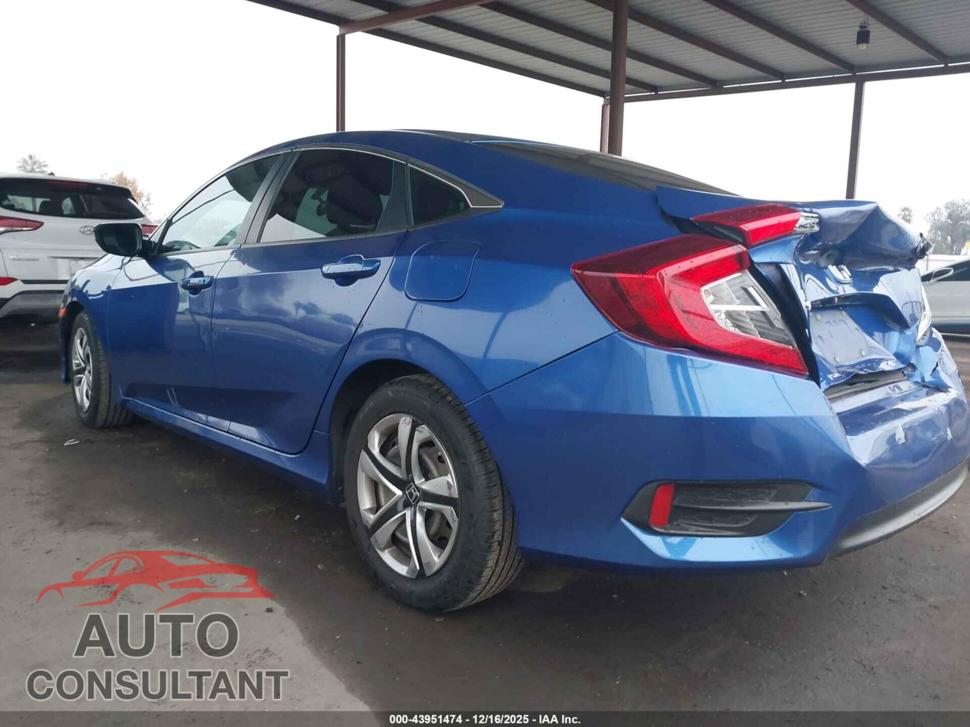 HONDA CIVIC 2017 - 2HGFC2F51HH523665