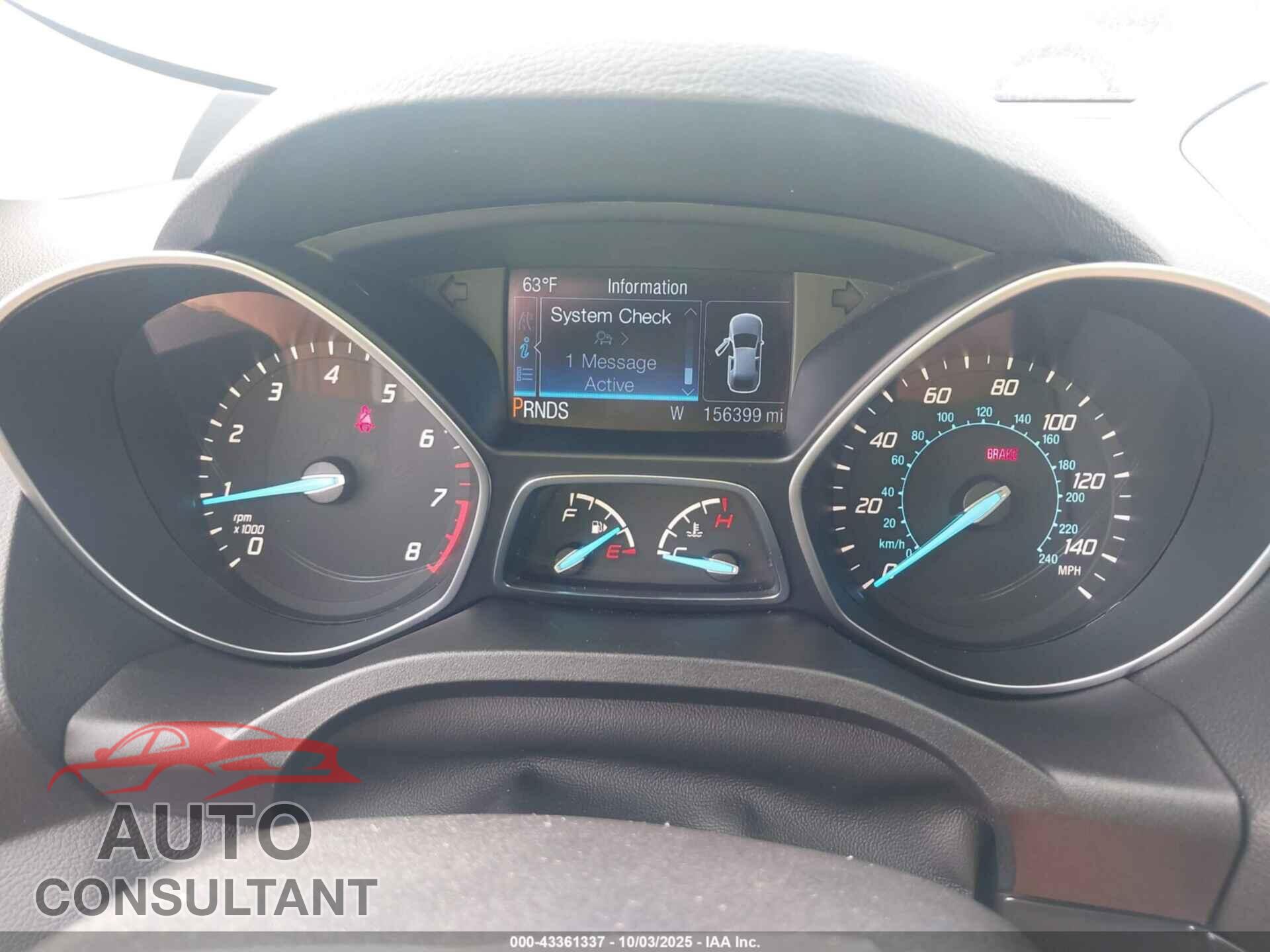 FORD ESCAPE 2015 - 1FMCU9J98FUB46162
