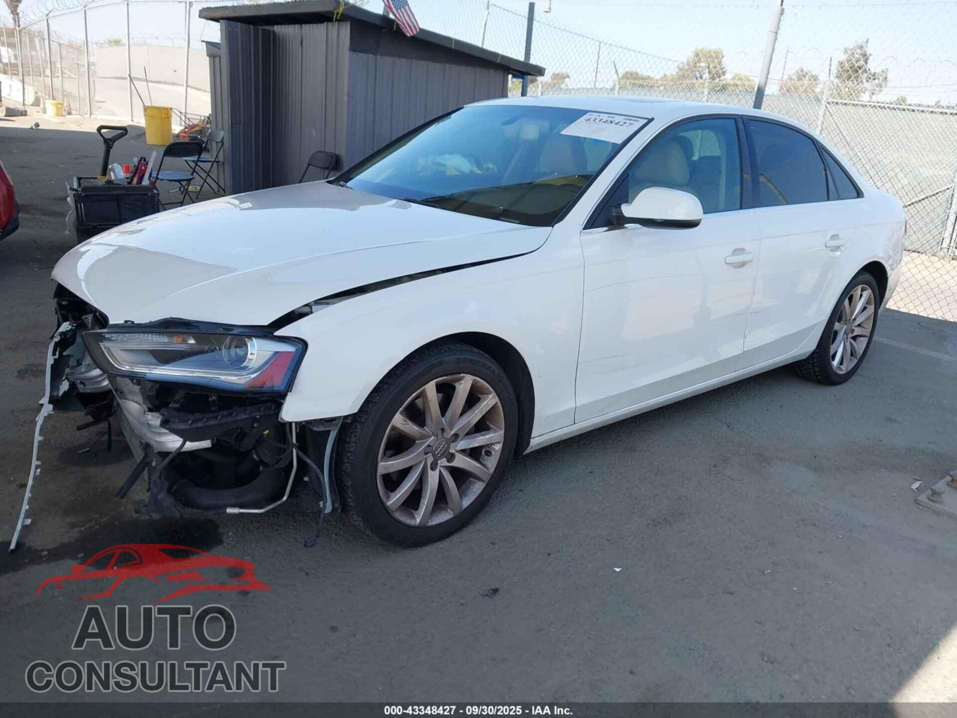 AUDI A4 2013 - WAUFFAFL9DN043645