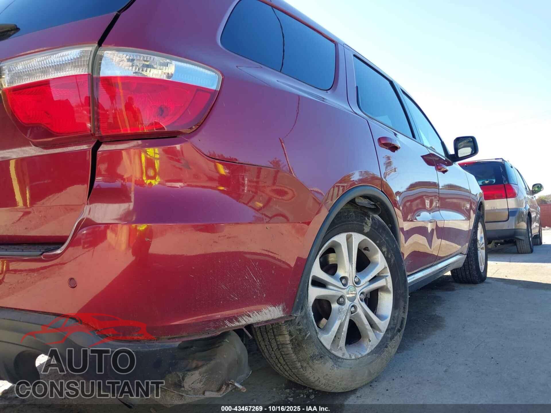 DODGE DURANGO 2013 - 1C4RDJAG4DC608637