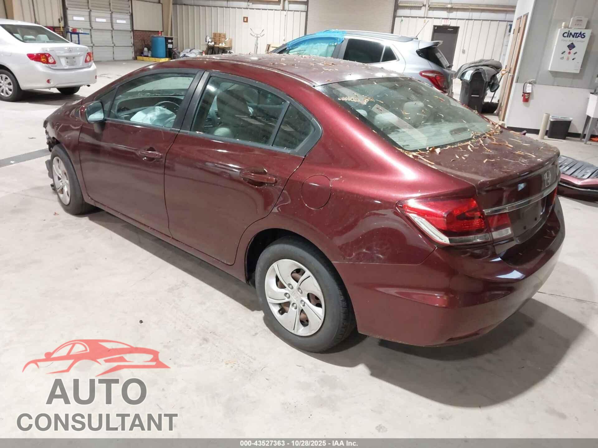 HONDA CIVIC 2014 - 19XFB2F53EE204549