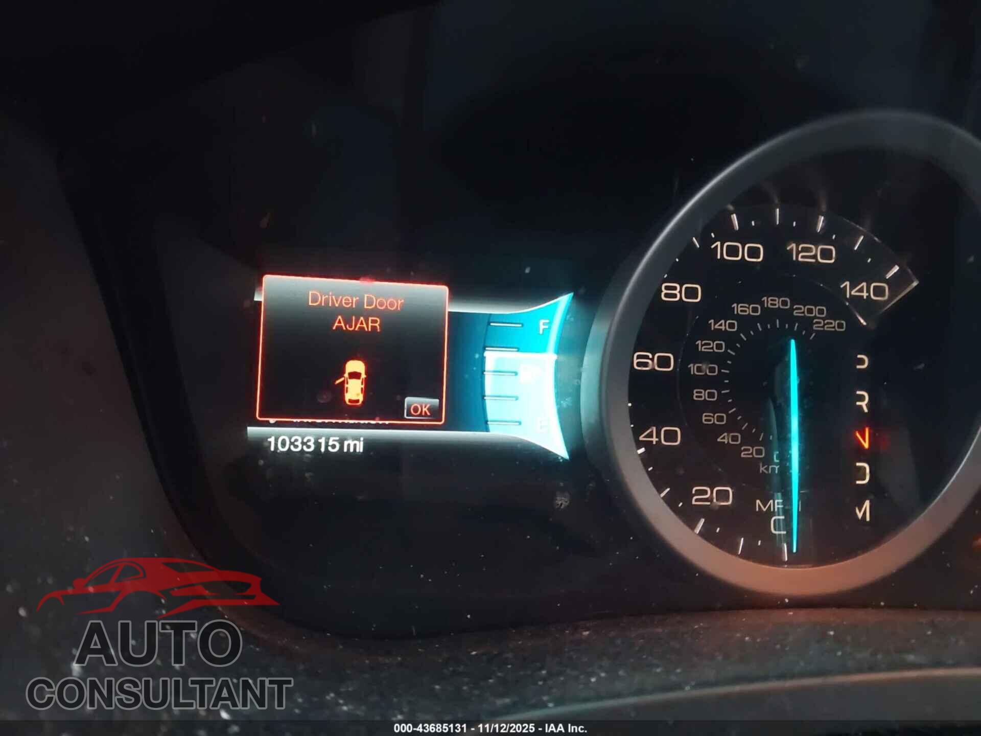 FORD EXPLORER 2011 - 1FMHK8D89BGA08129