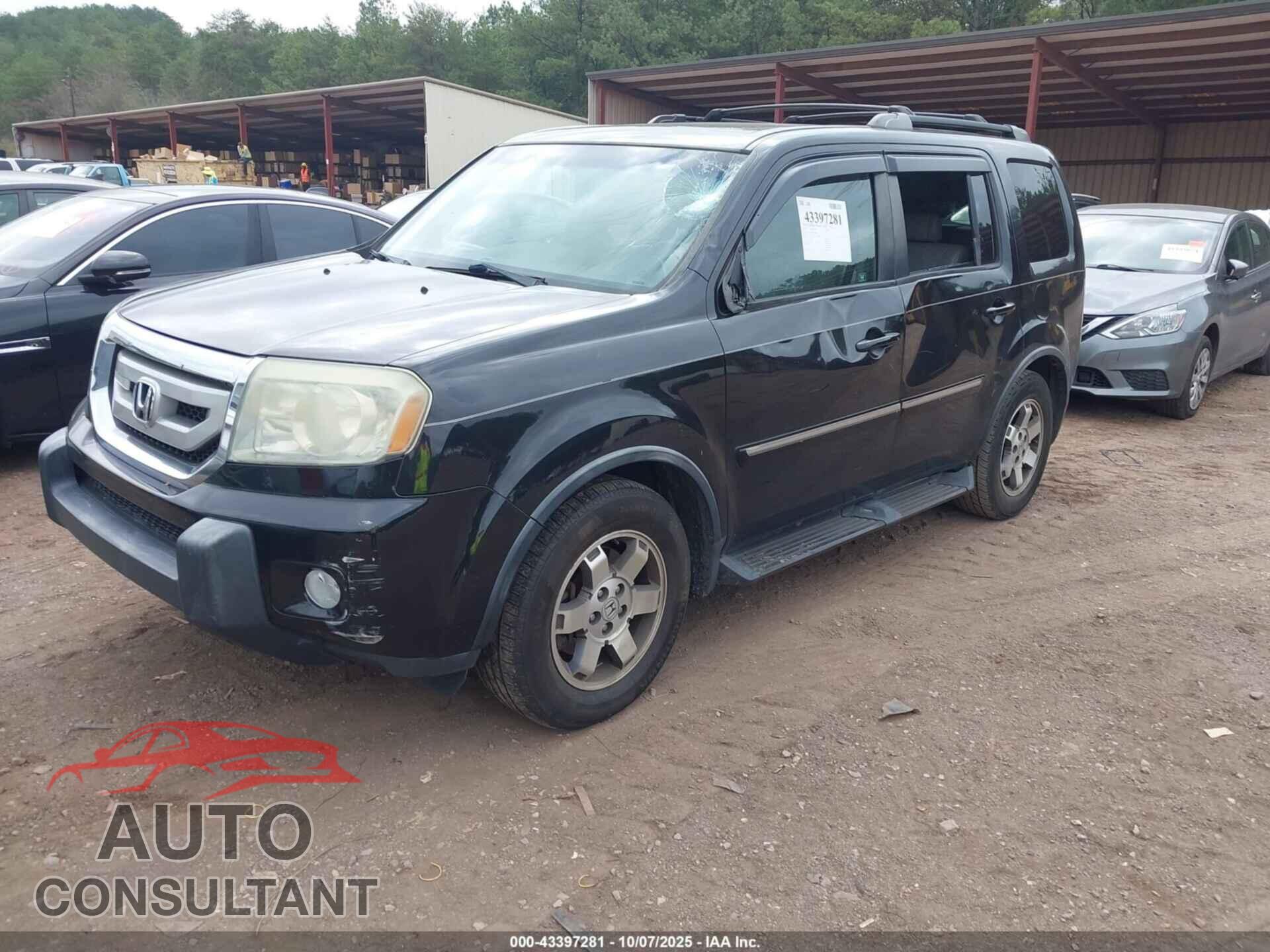 HONDA PILOT 2010 - 5FNYF3H93AB020896