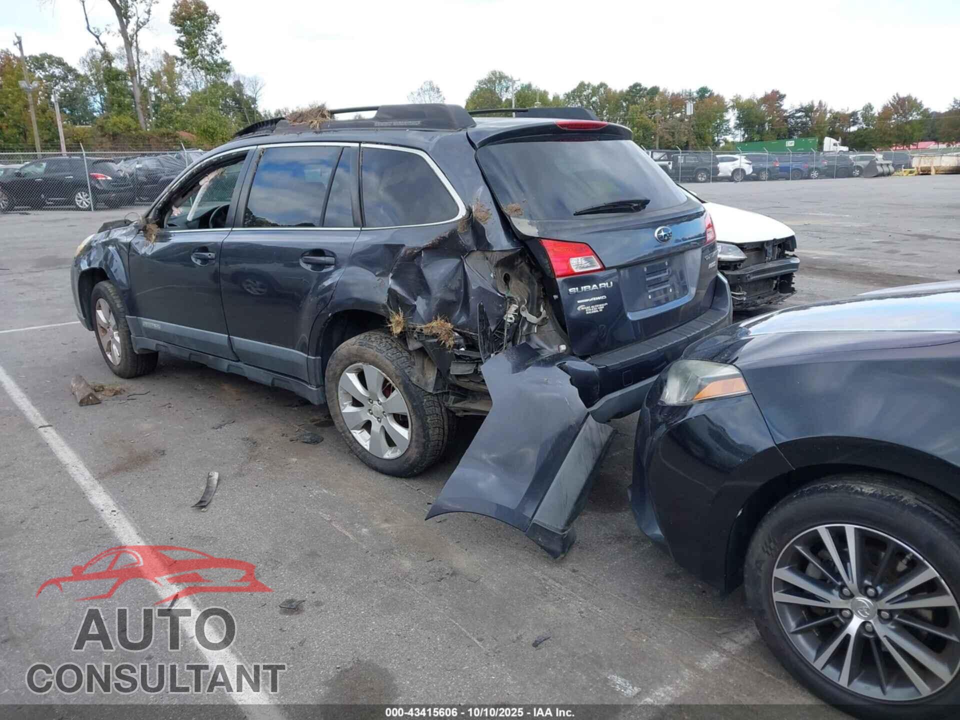 SUBARU OUTBACK 2012 - 4S4BRBCC4C3293349