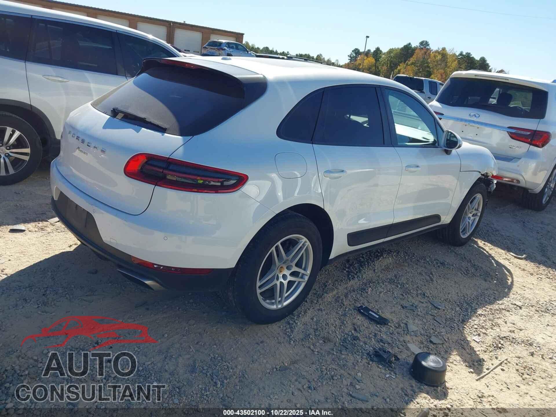 PORSCHE MACAN 2017 - WP1AA2A57HLB83512