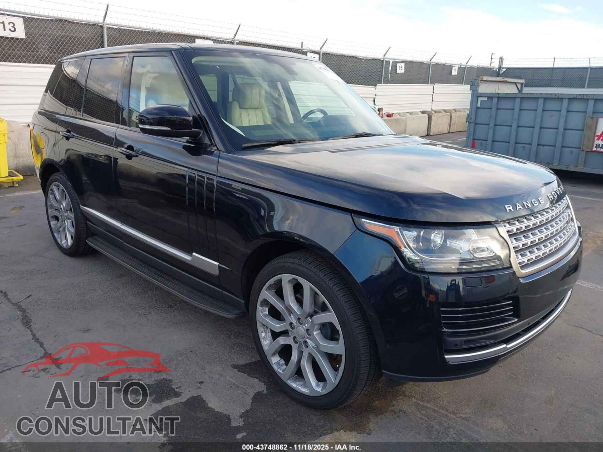 LAND ROVER RANGE ROVER 2014 - SALGS2WF1EA190949