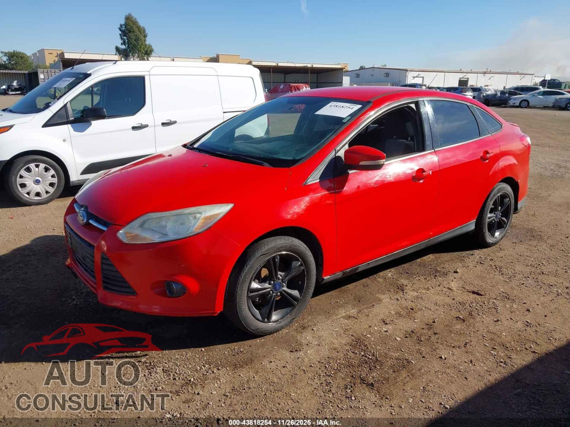 FORD FOCUS 2014 - 1FADP3F25EL341493