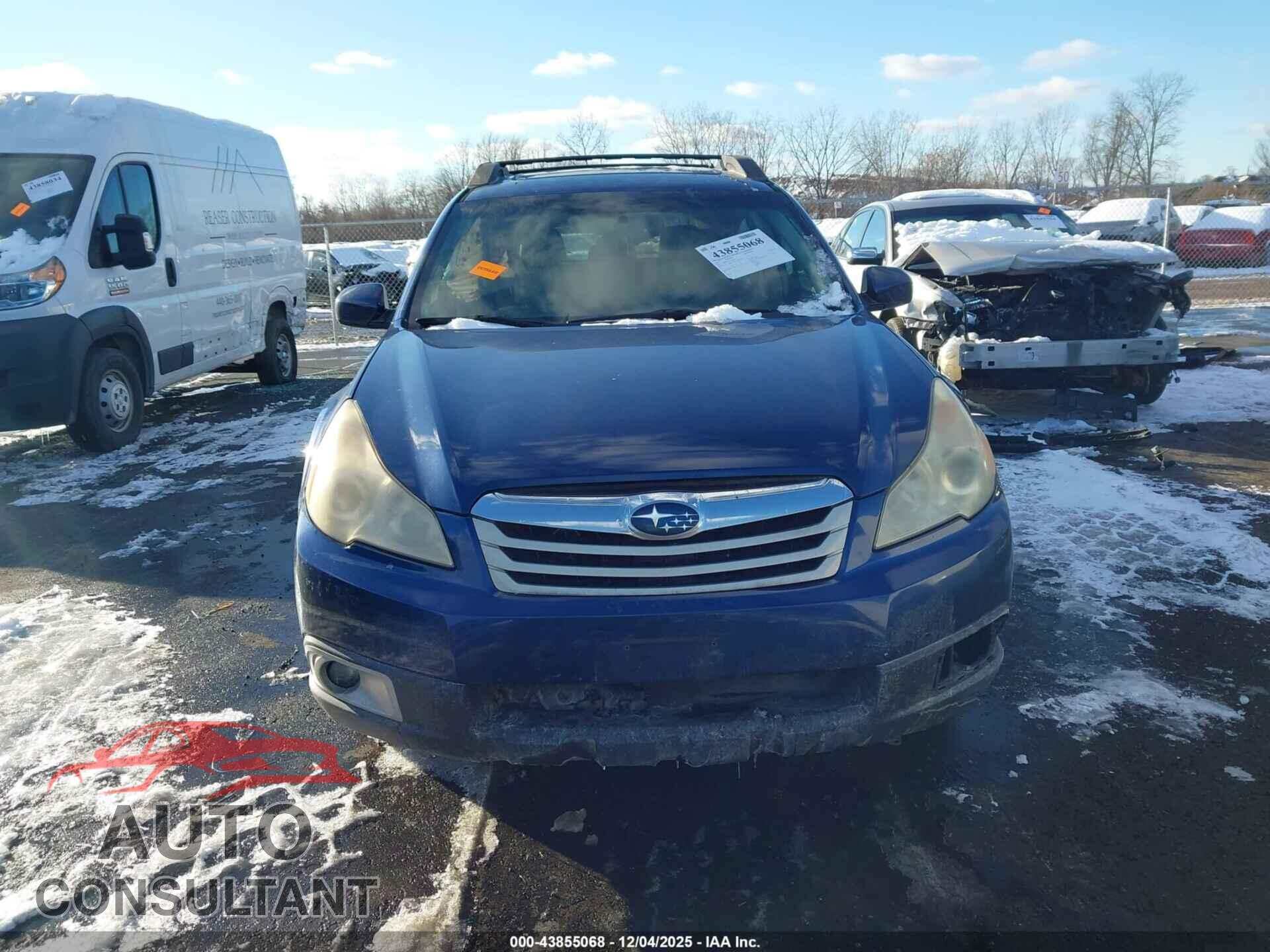 SUBARU OUTBACK 2011 - 4S4BRBCC9B3328756