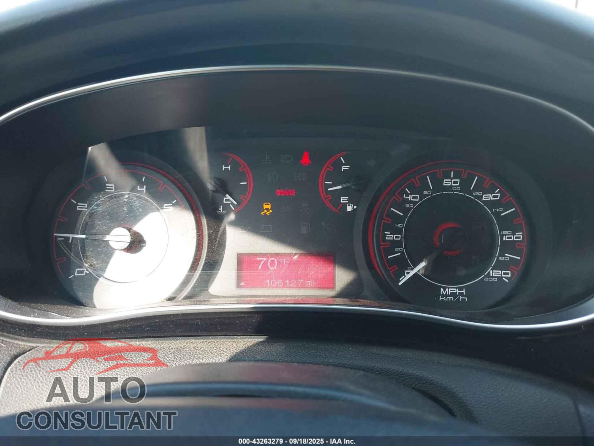 DODGE DART 2013 - 1C3CDFAH2DD319332