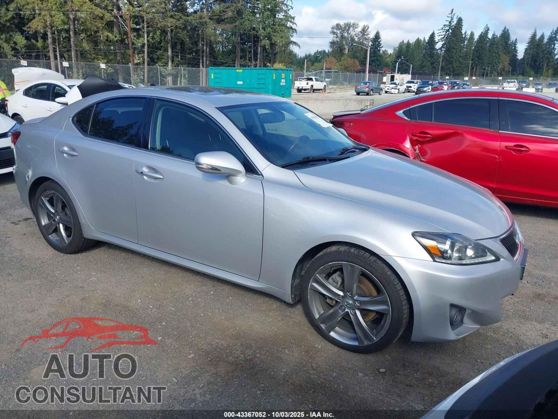 LEXUS IS 250 2011 - JTHBF5C20B5155363