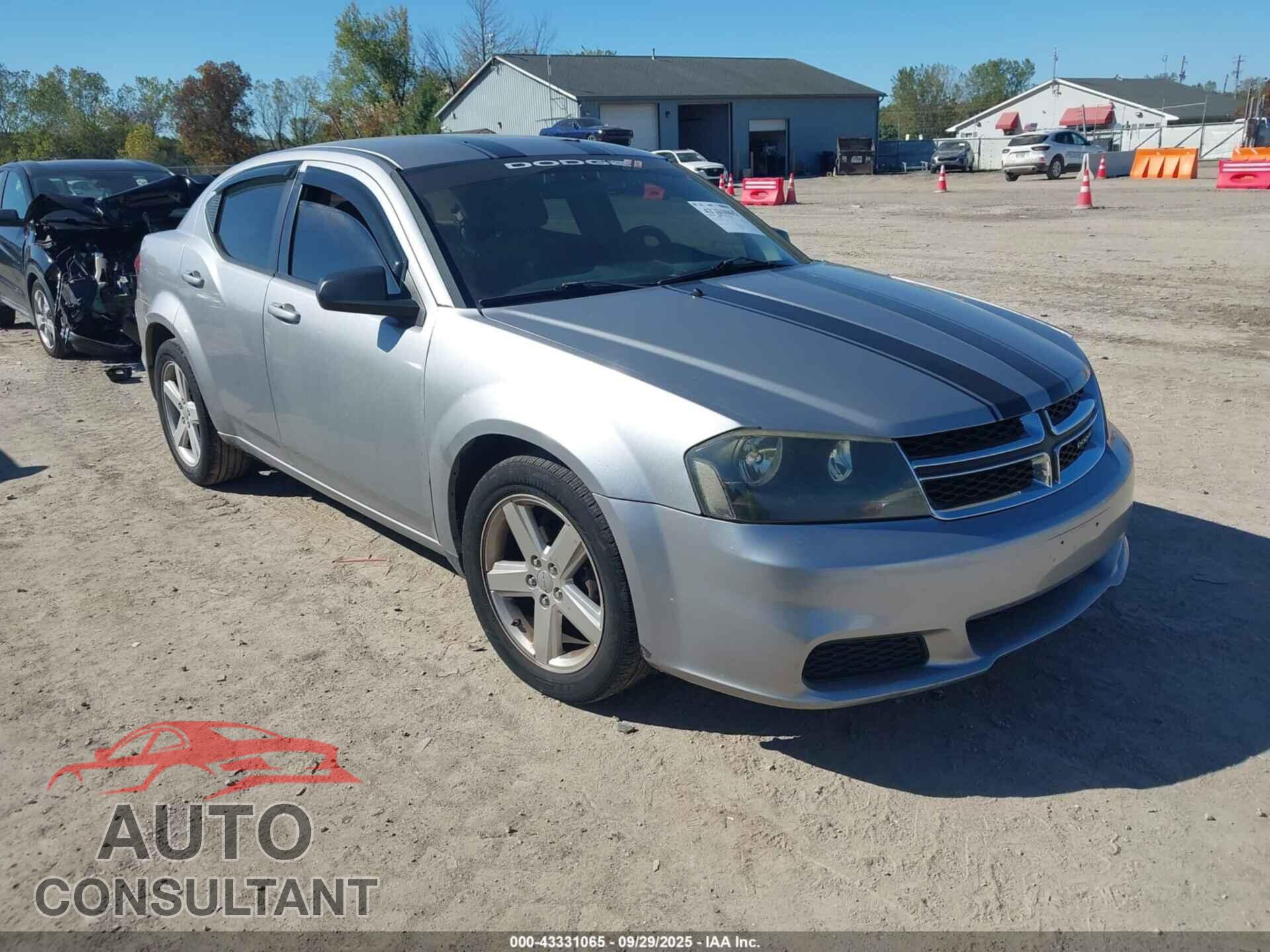 DODGE AVENGER 2013 - 1C3CDZAB1DN517357