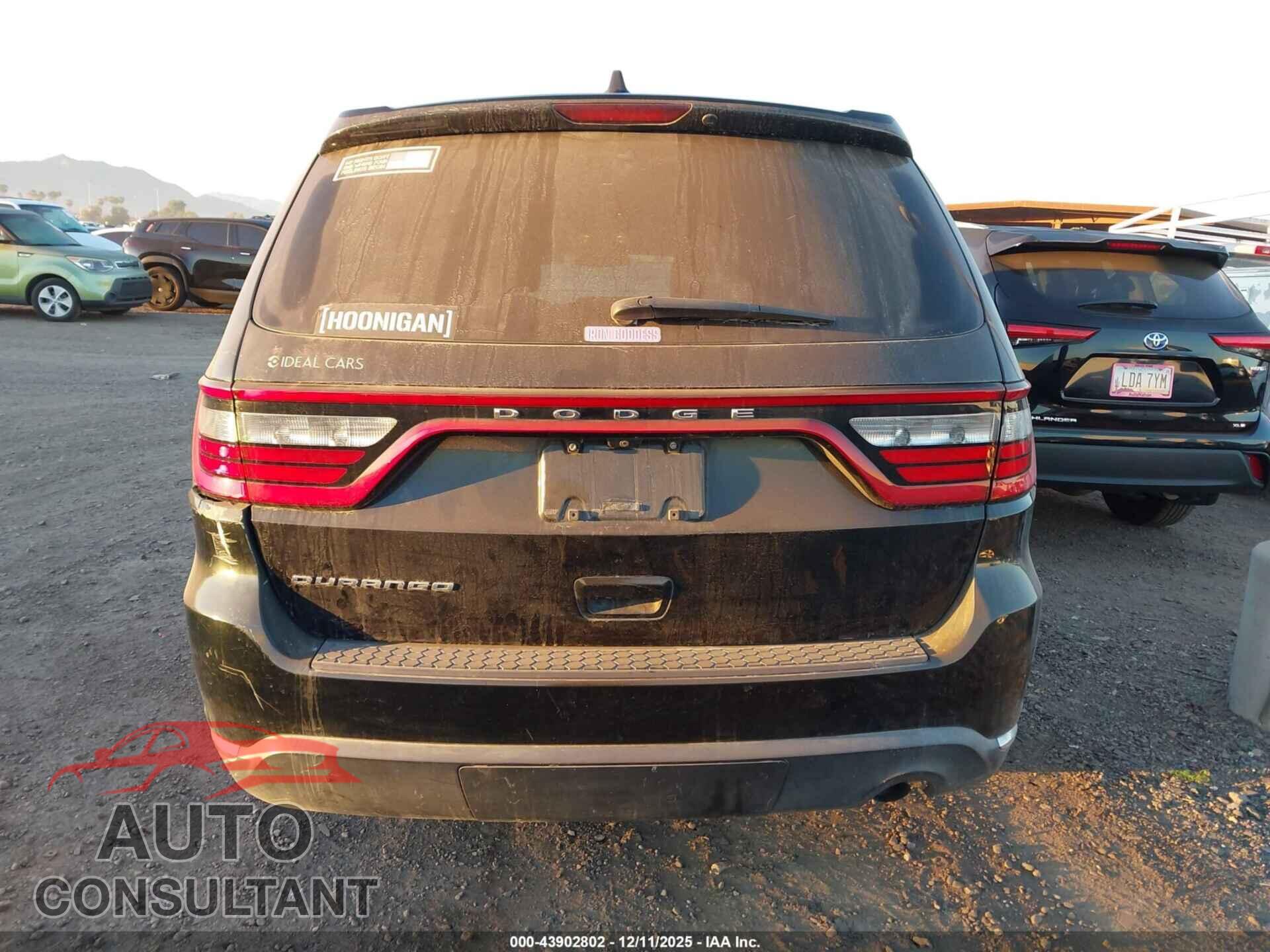 DODGE DURANGO 2015 - 1C4RDHAGXFC111815