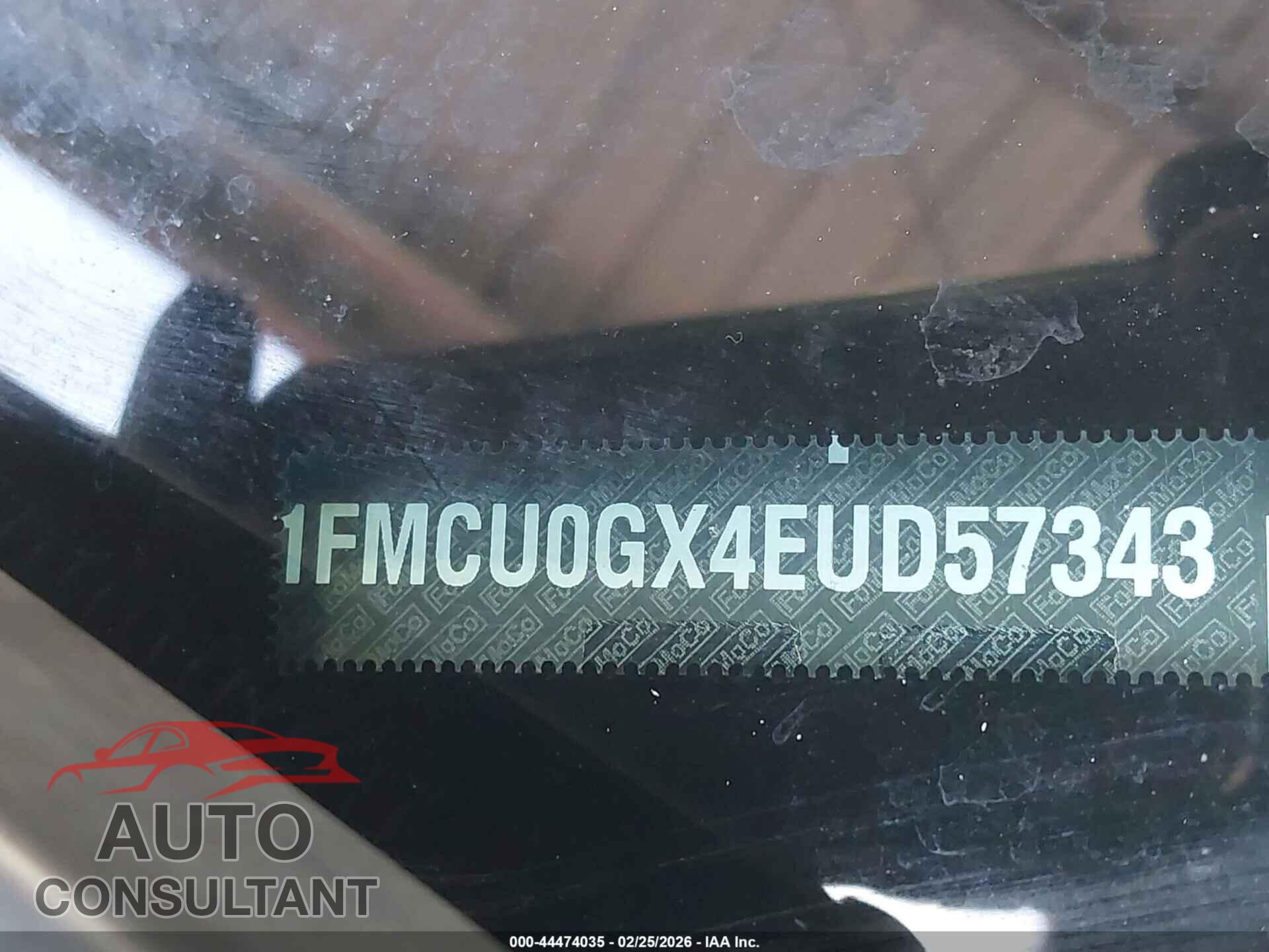 FORD ESCAPE 2014 - 1FMCU0GX4EUD57343