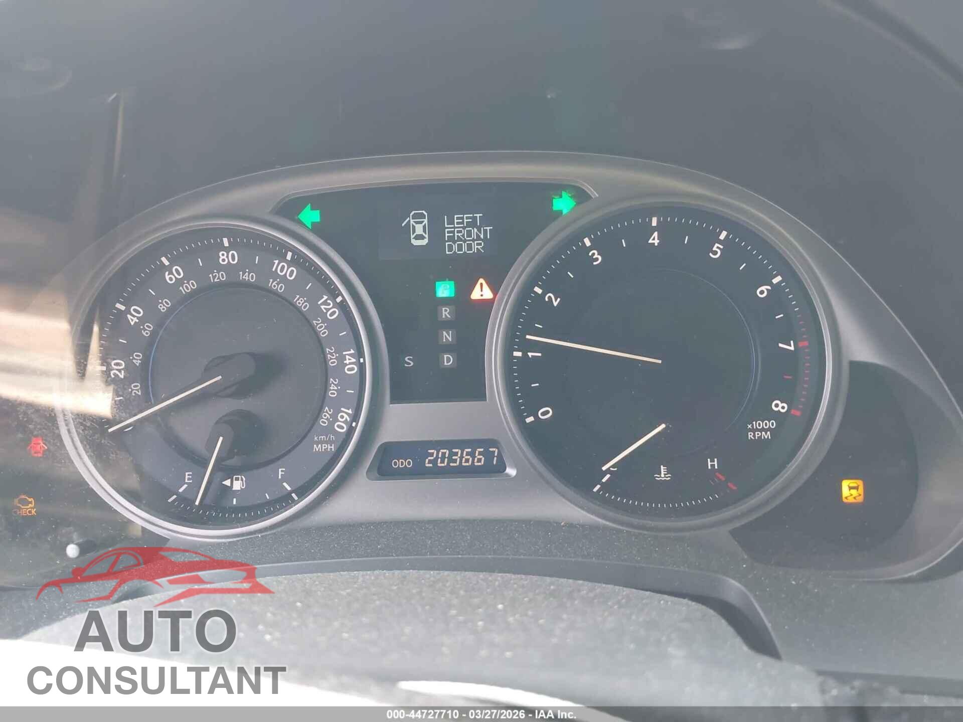 LEXUS IS 250 2010 - JTHBF5C21A5113413