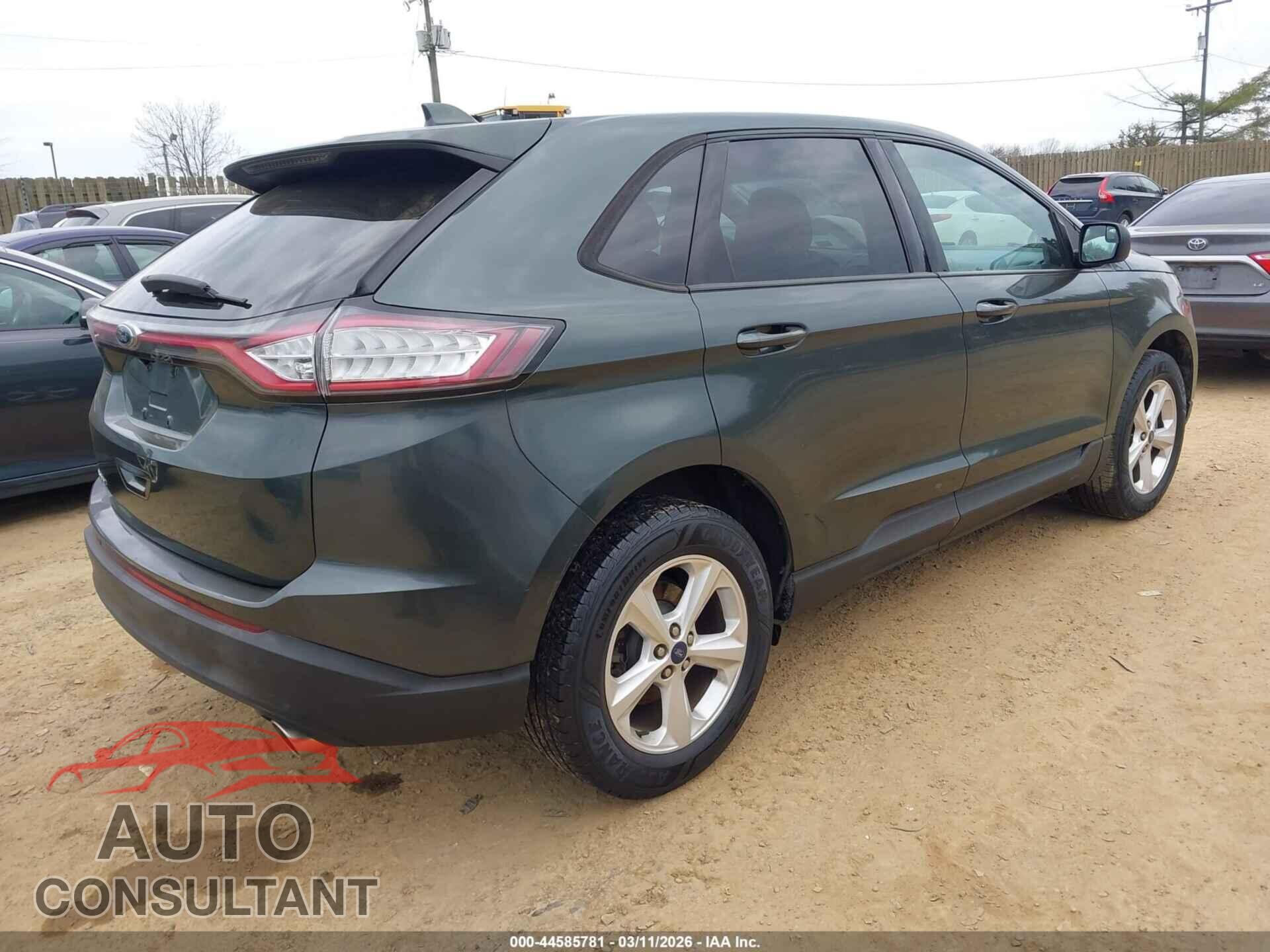 FORD EDGE 2015 - 2FMTK3G86FBB99062