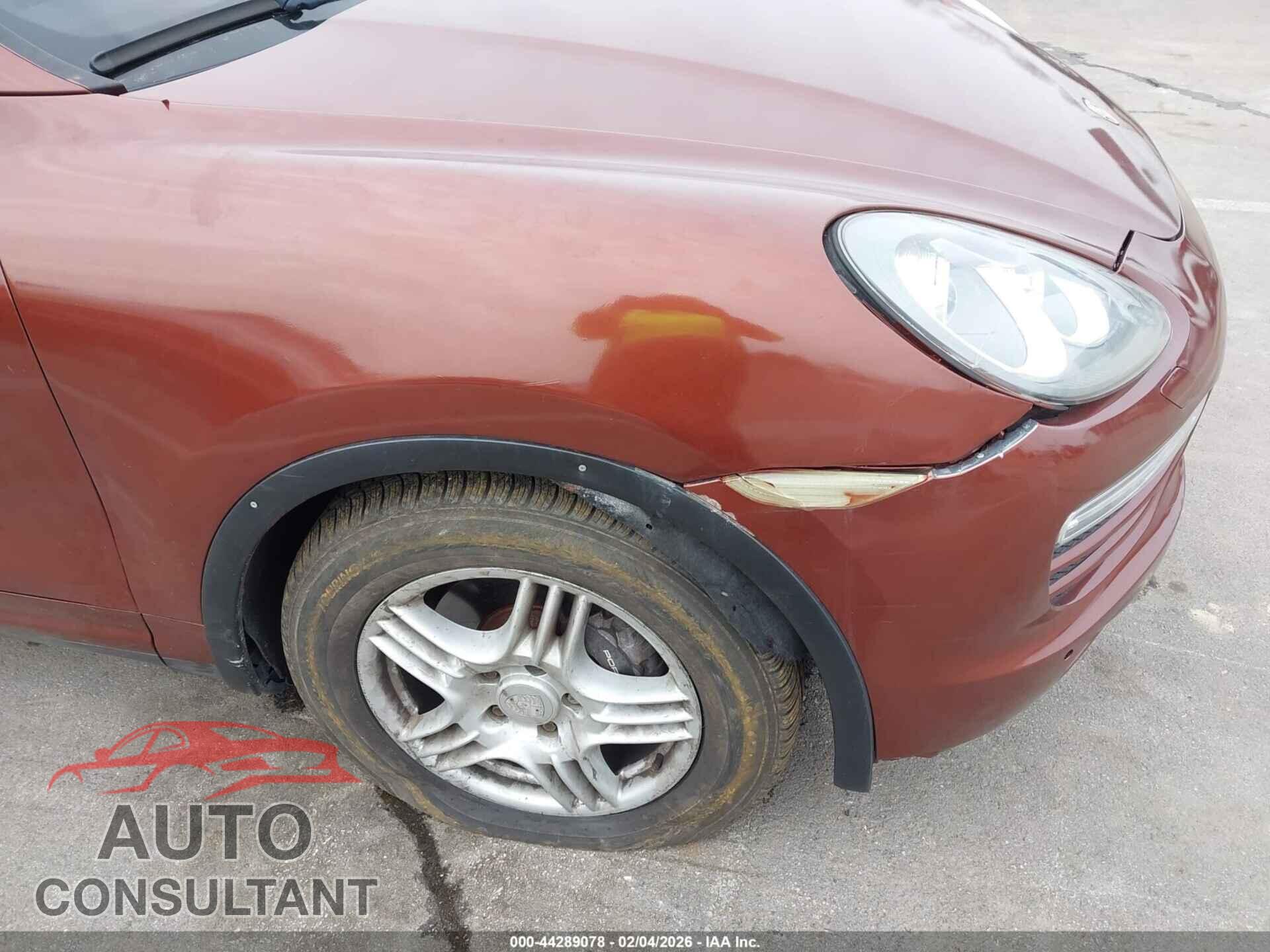 PORSCHE CAYENNE 2011 - WP1AA2A2XBLA04831