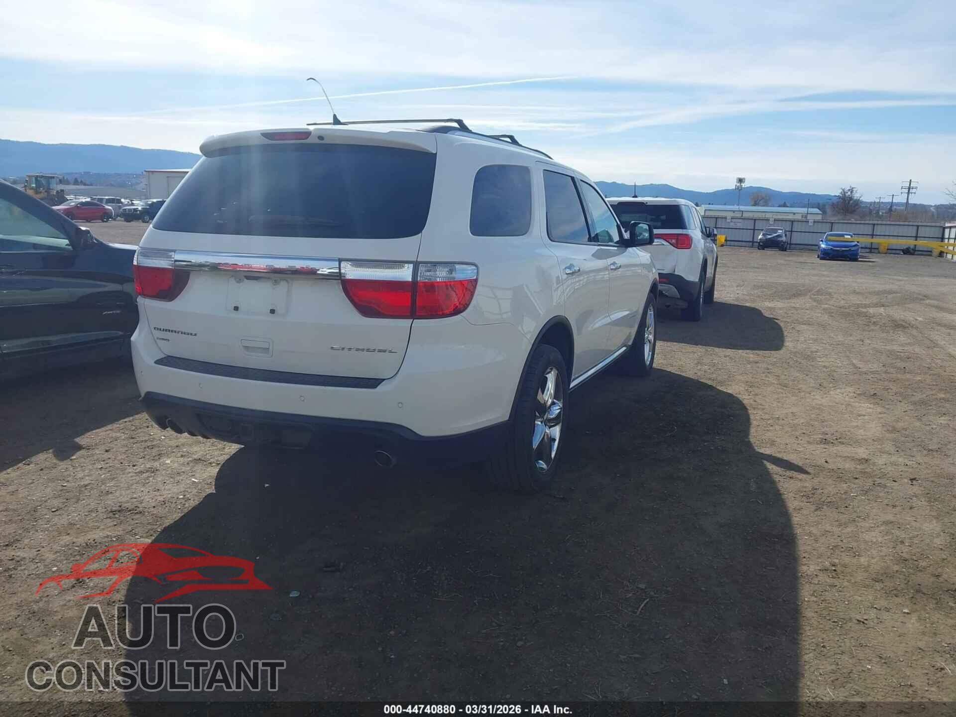 DODGE DURANGO 2012 - 1C4SDJET3CC282921