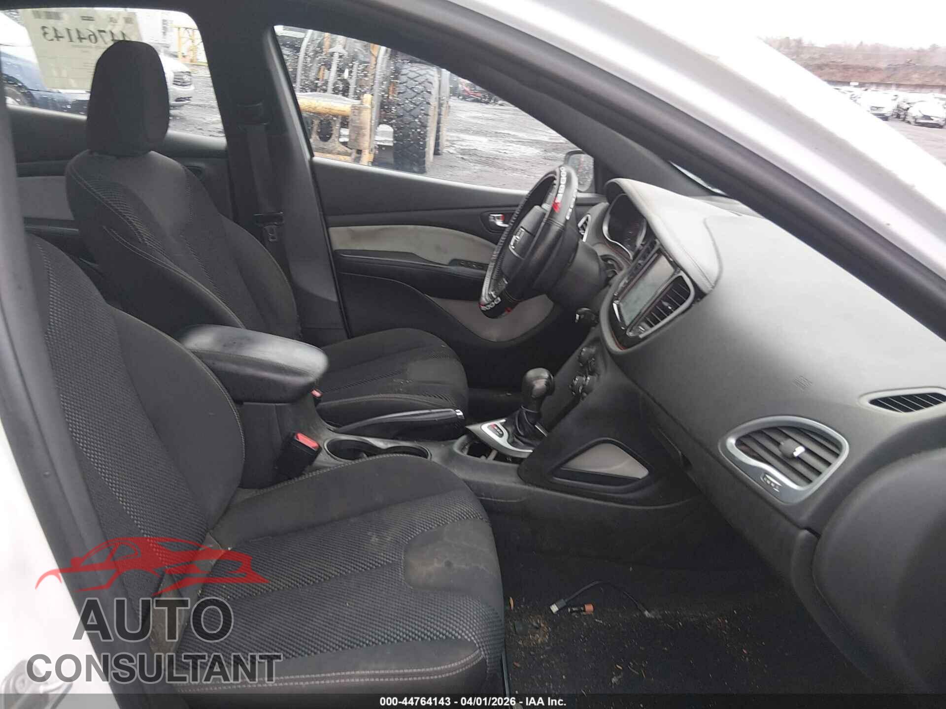 DODGE DART 2015 - 1C3CDFBB2FD421730