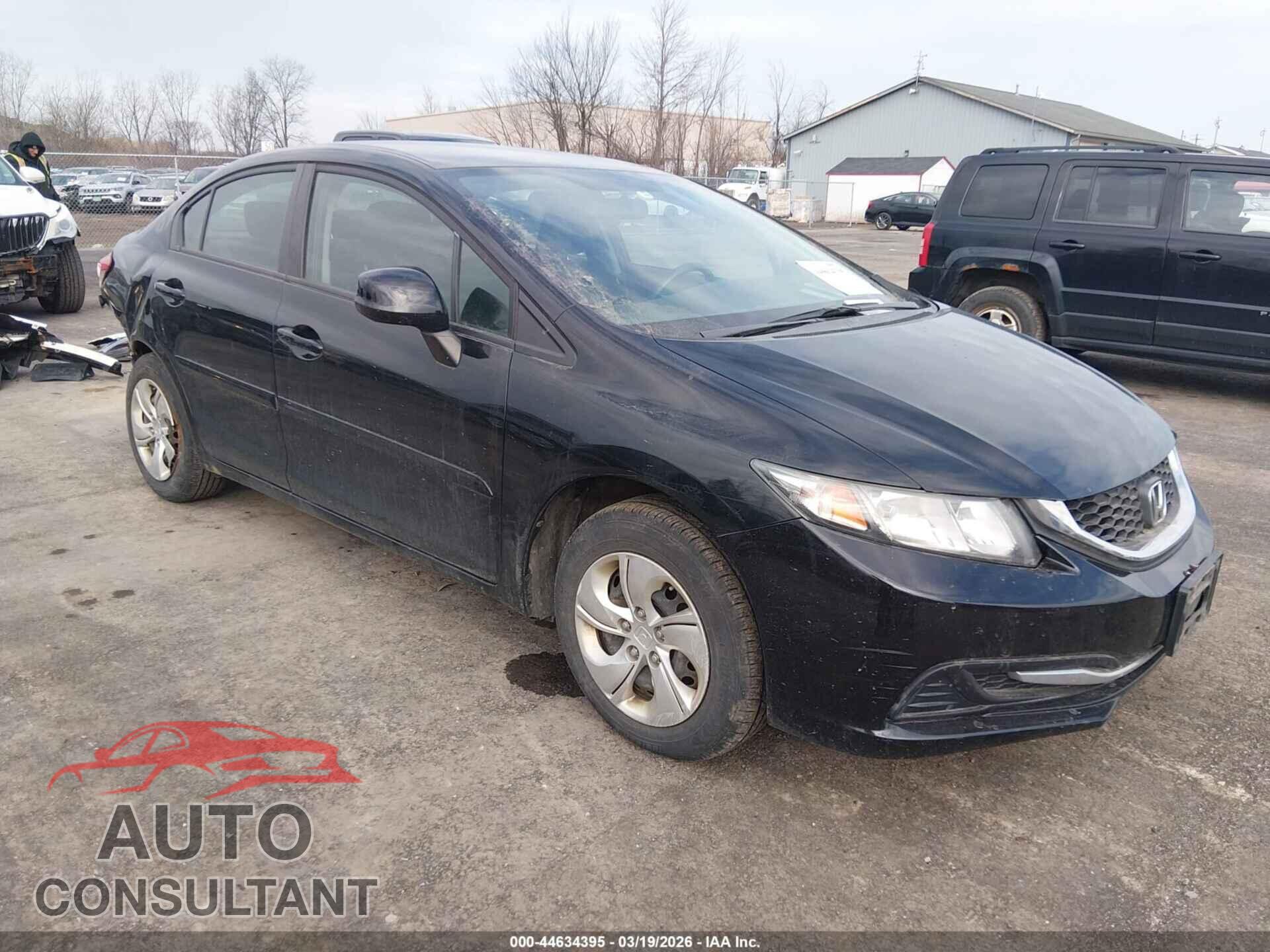 HONDA CIVIC 2013 - 19XFB2F57DE016258