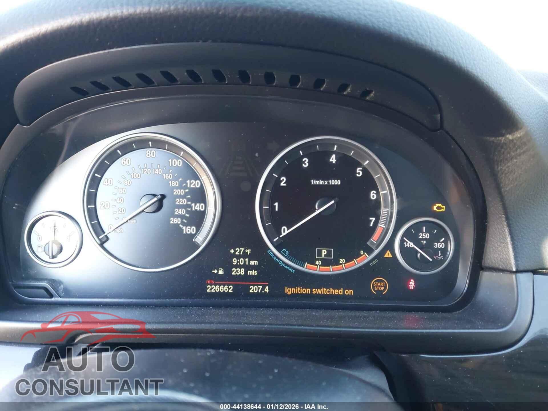 BMW 528I 2012 - WBAXG5C54CDY30103
