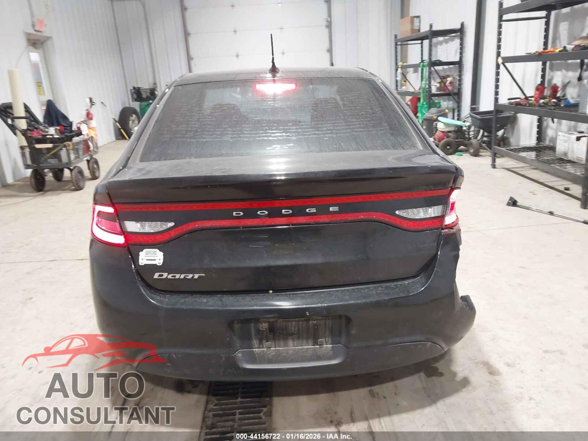 DODGE DART 2013 - 1C3CDFAA5DD104434