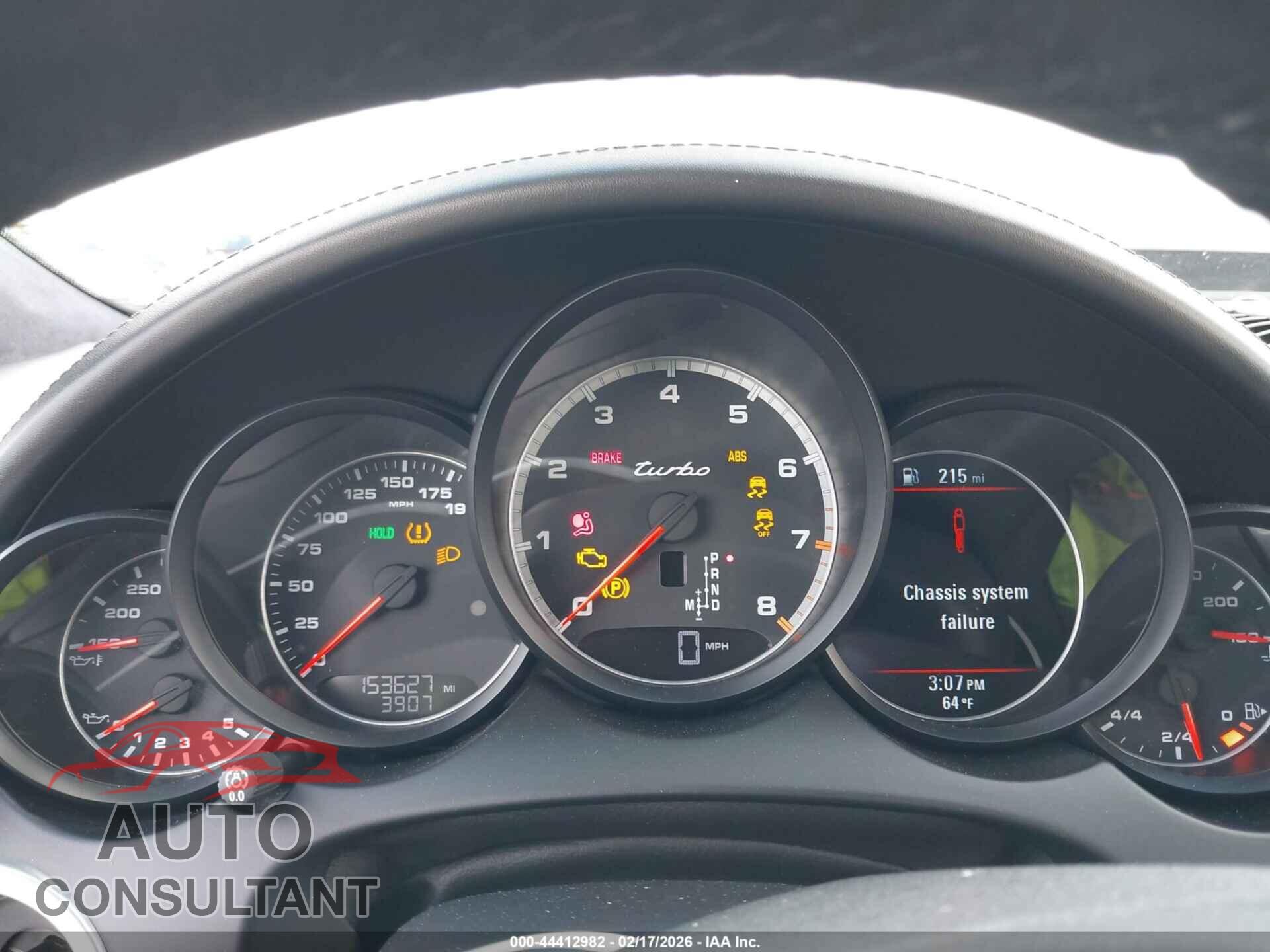 PORSCHE CAYENNE 2012 - WP1AC2A21CLA82801