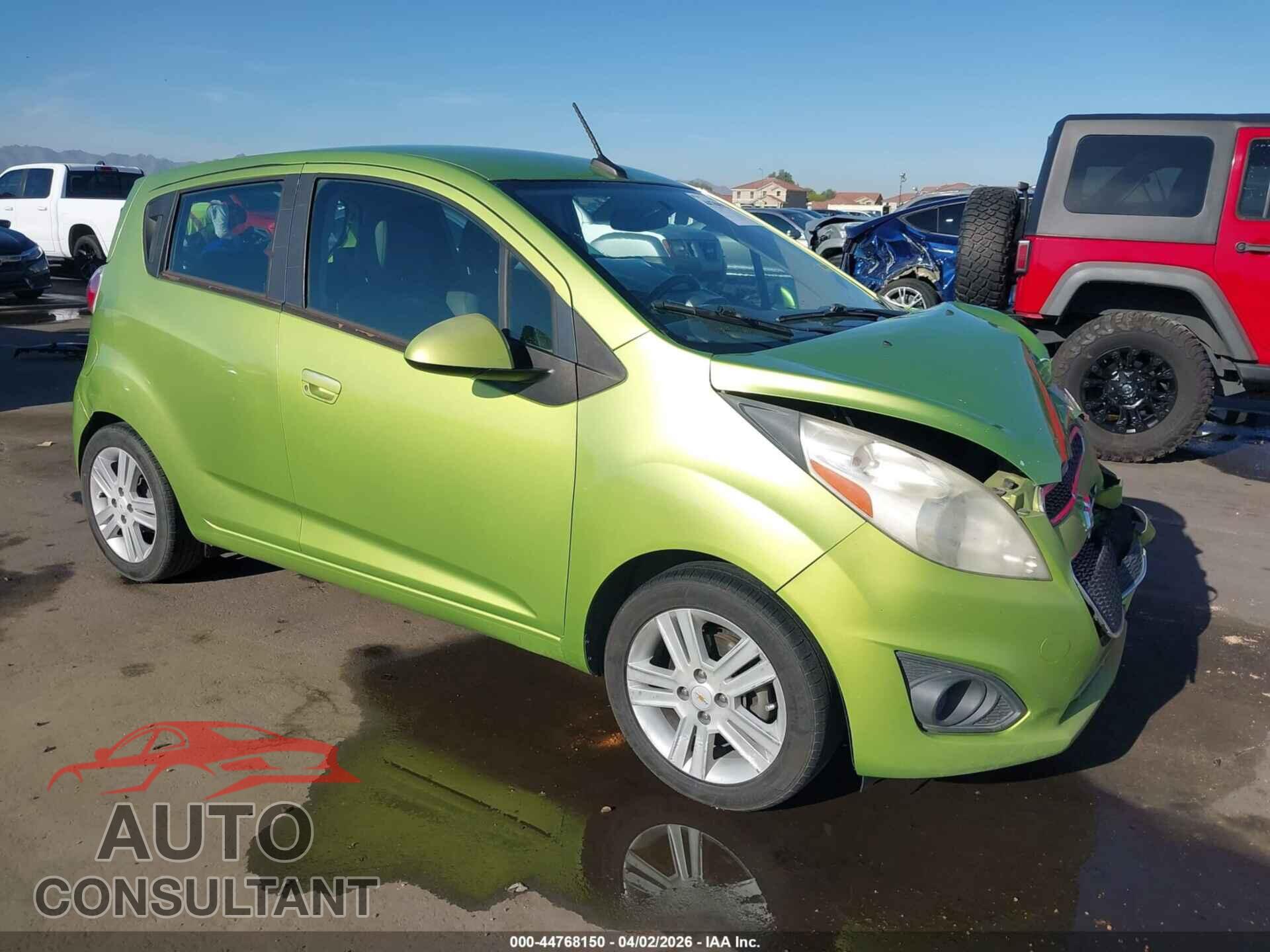 CHEVROLET SPARK 2013 - KL8CA6S95DC532155