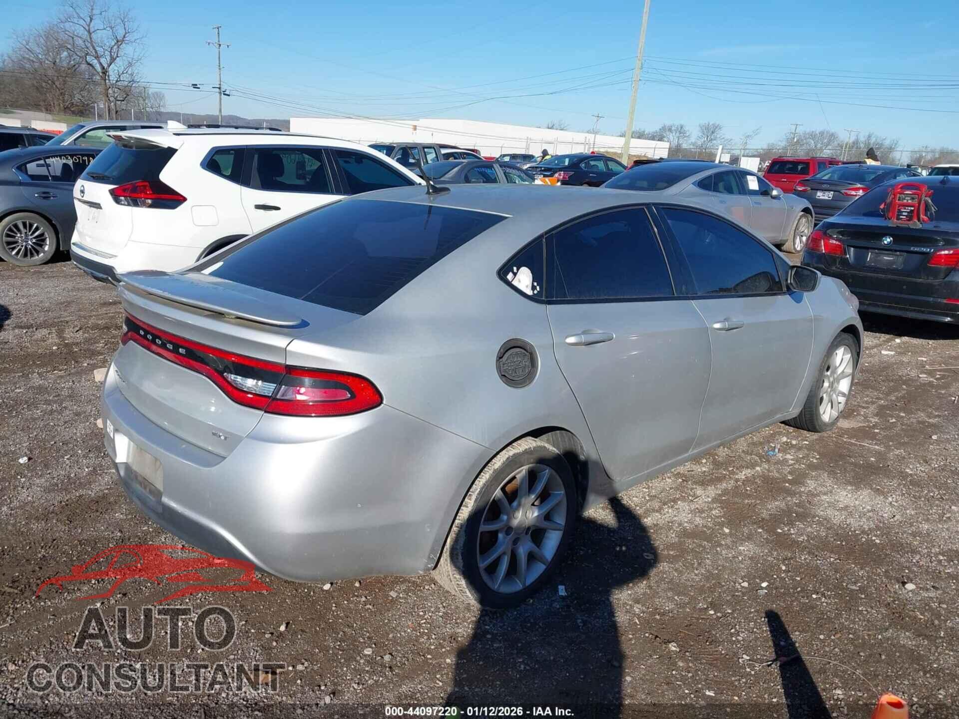 DODGE DART 2013 - 1C3CDFBA0DD318150