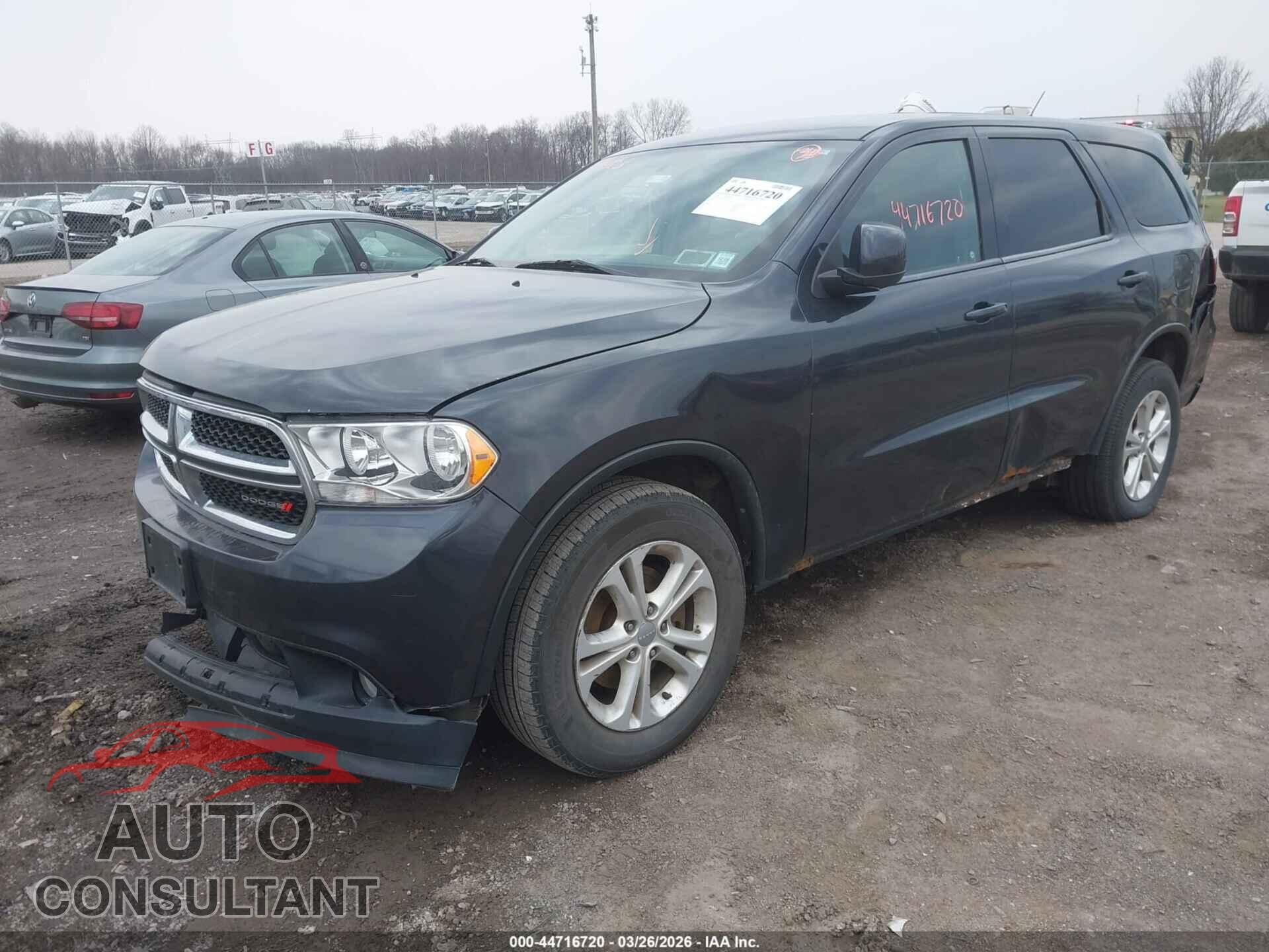 DODGE DURANGO 2013 - 1C4RDJAG1DC608692